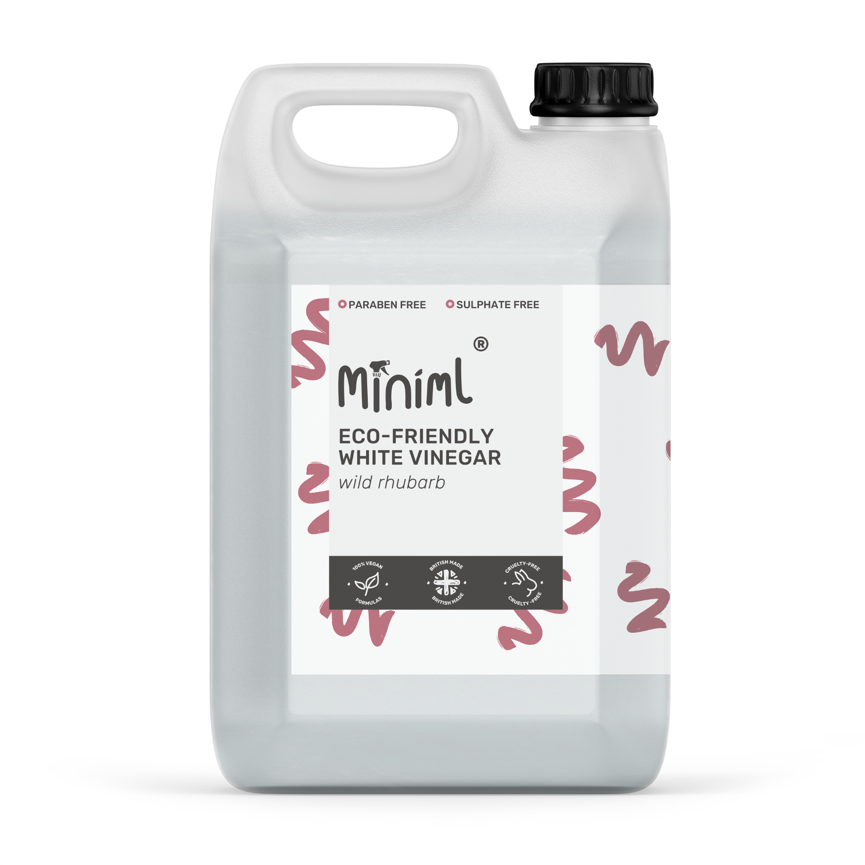 Eco White Vinegar - Wild Rhubarb - Bulk Refill