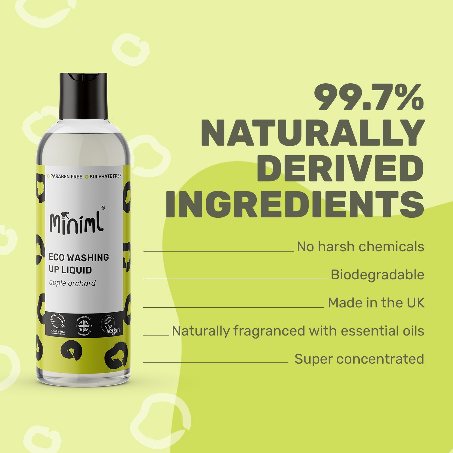 Washing Up Liquid - Apple Orchard (50 Washes)