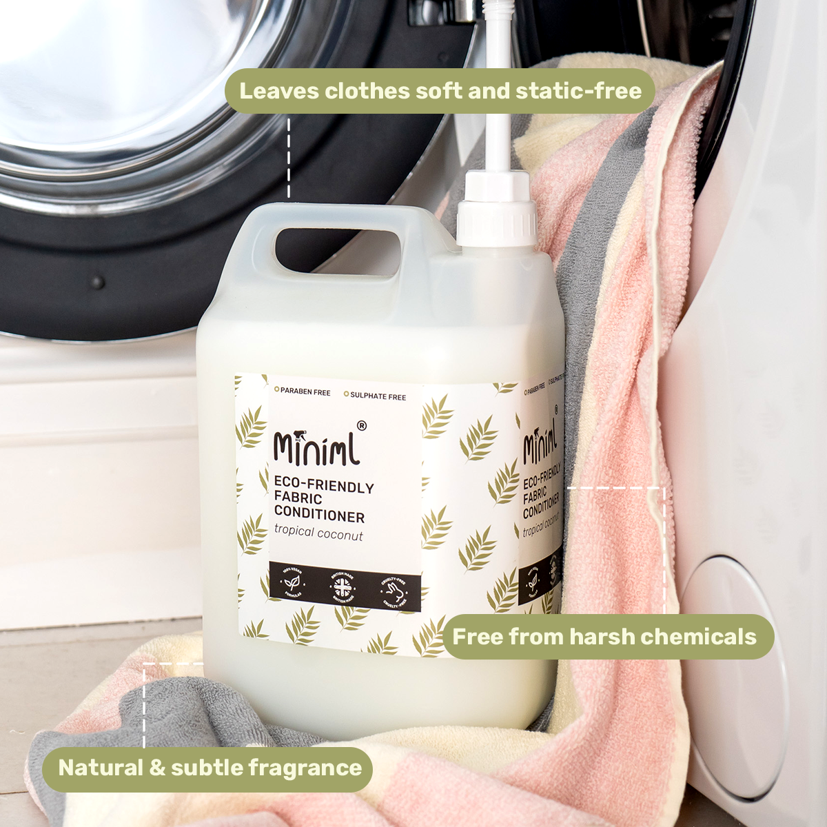 Laundry Essentials Refill Bundle - Tropical Coconut