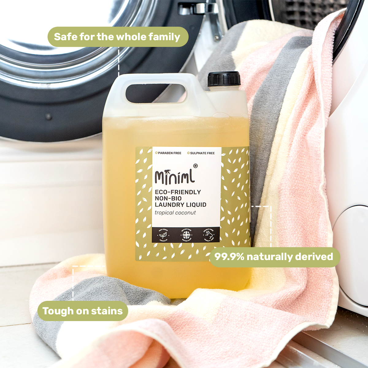 Laundry Essentials Refill Bundle - Tropical Coconut