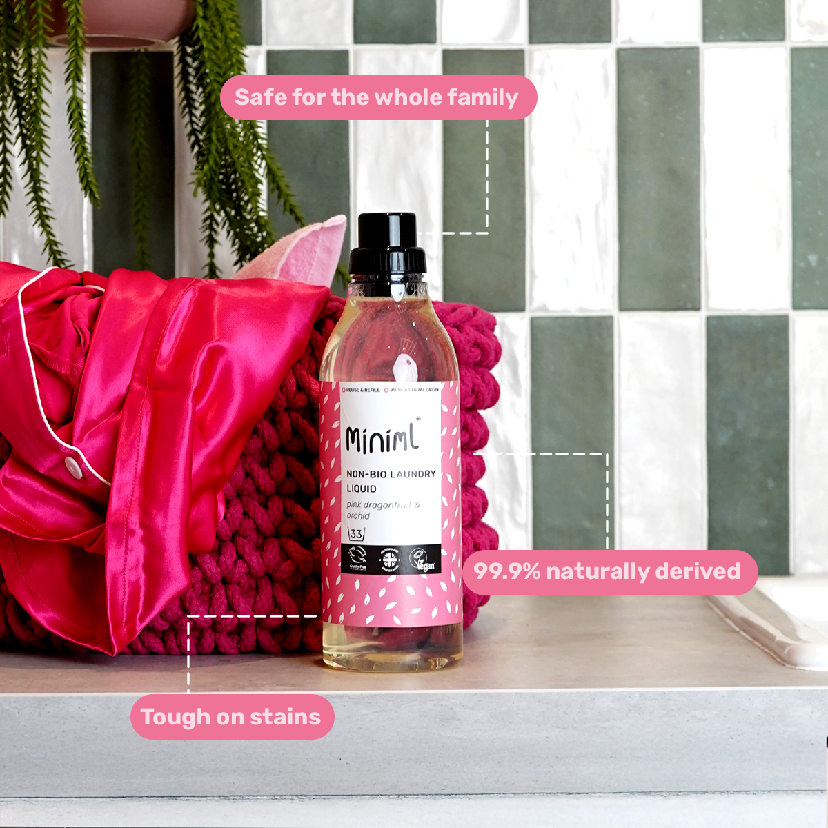 Laundry Essentials Bundle - Pink Dragonfruit & Orchid