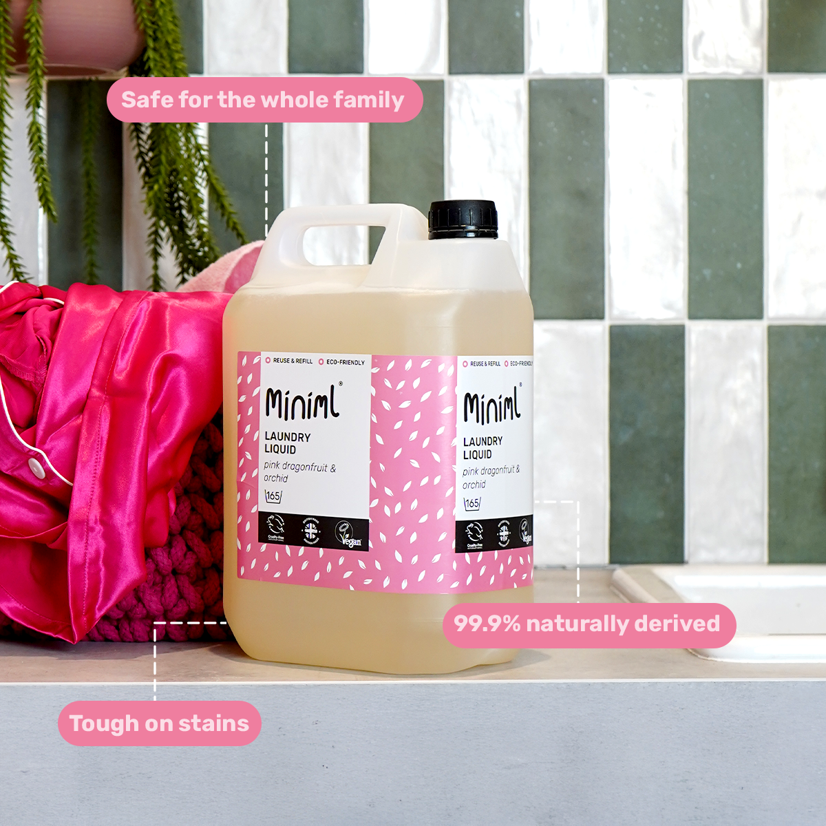 Laundry Essentials Refill Bundle - Pink Dragonfruit & Orchid