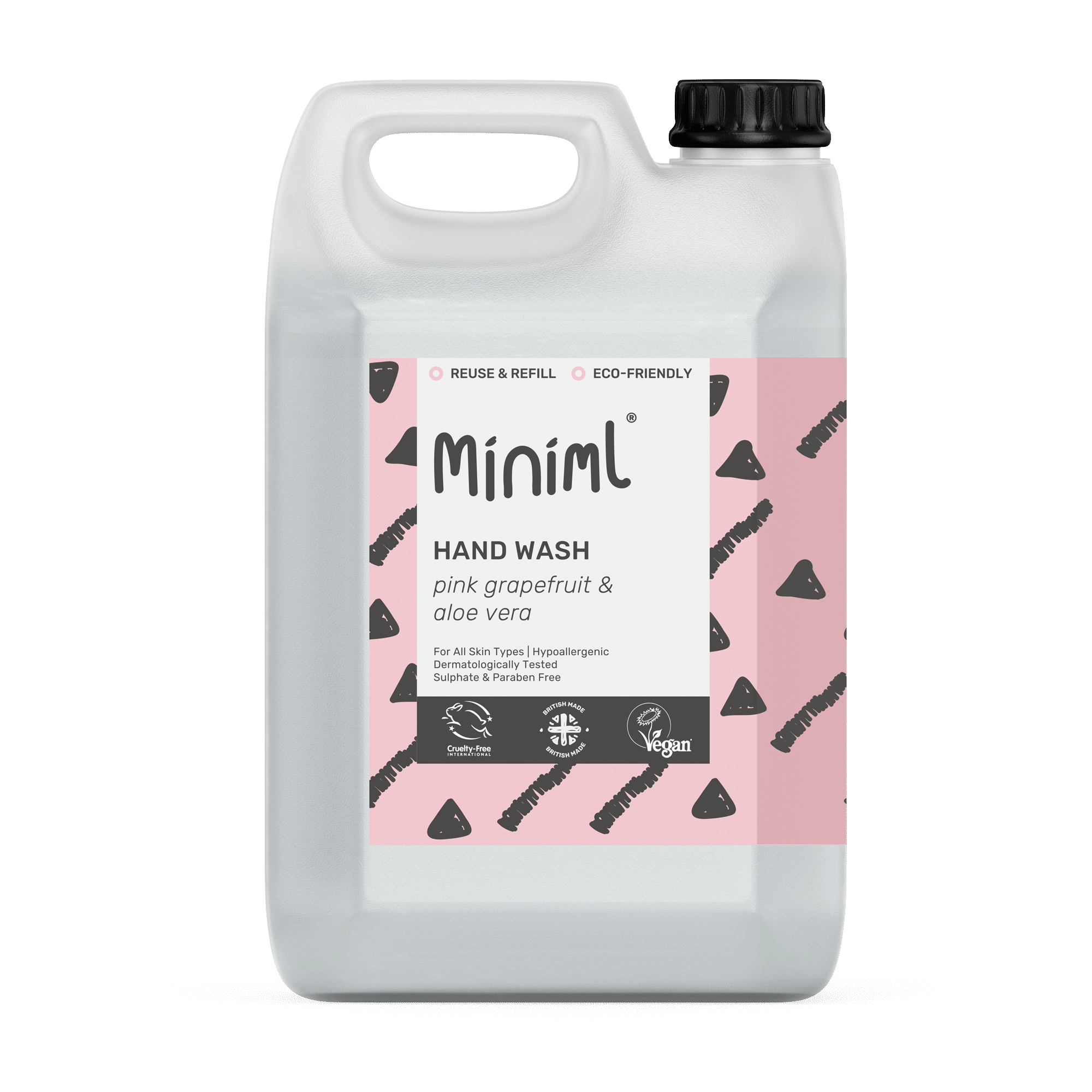 Hand Soap - Pink Grapefruit + Aloe Vera - Bulk Refill