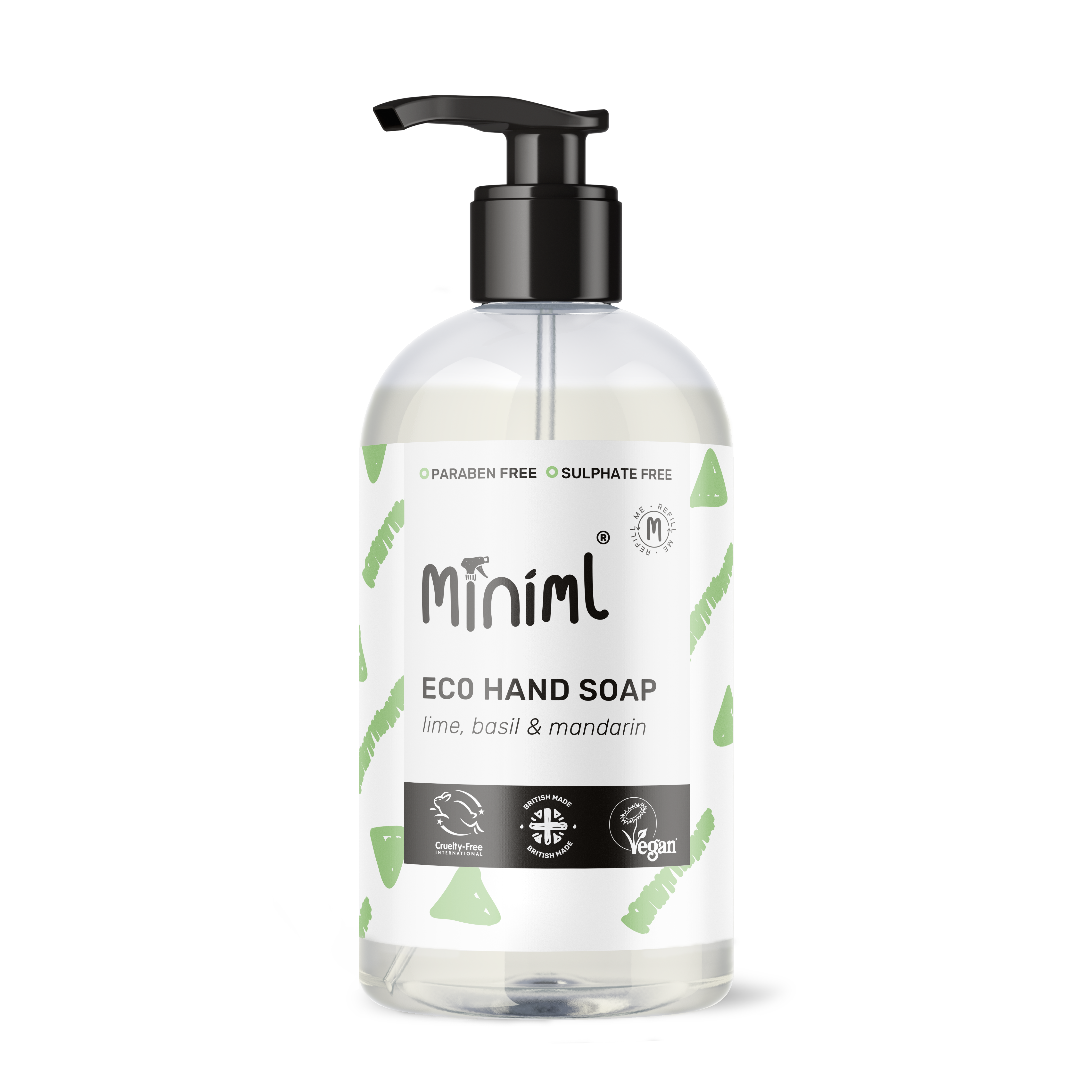 Hand Soap - Lime, Basil and Mandarin