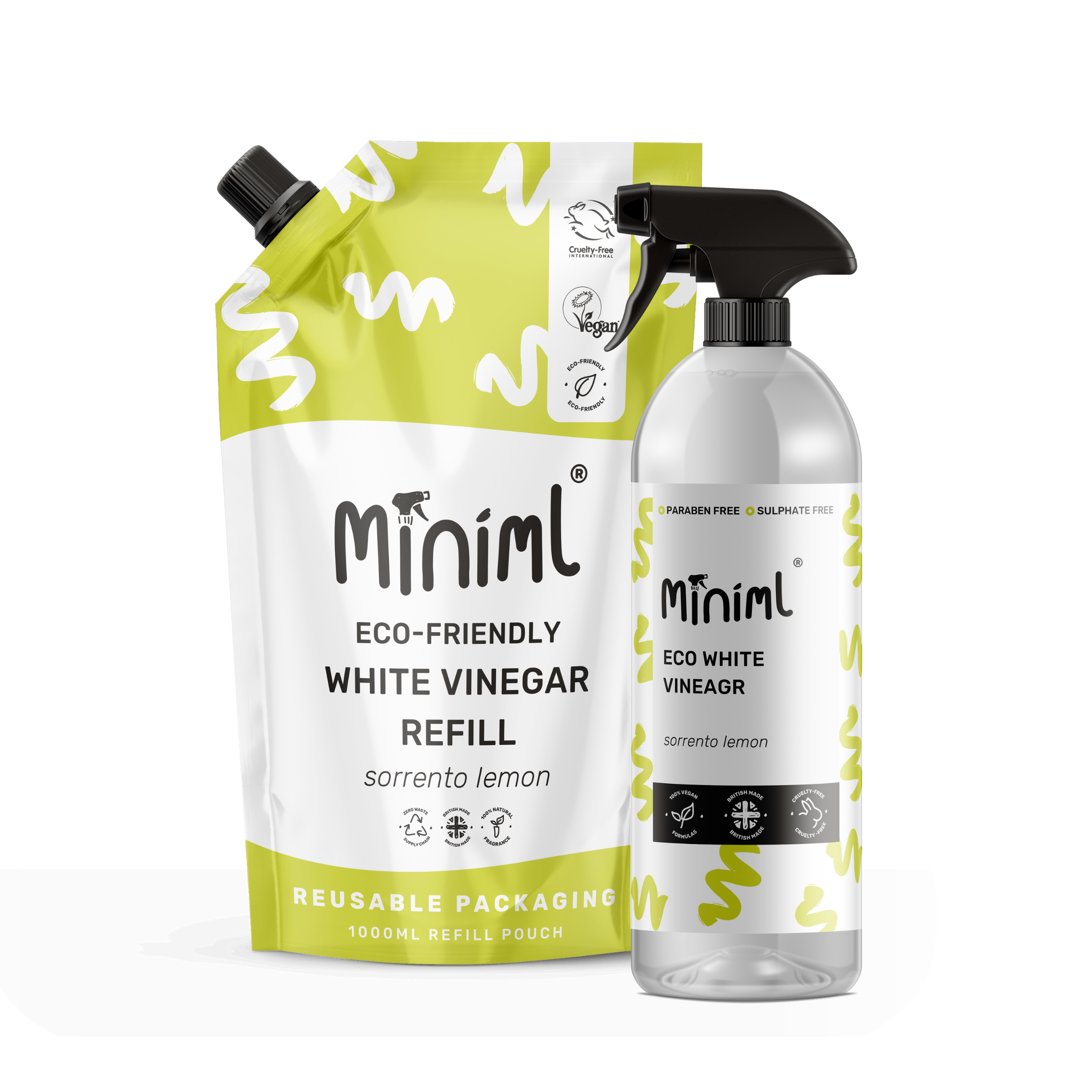 White Vinegar - Sorrento Lemon - Starter Kit