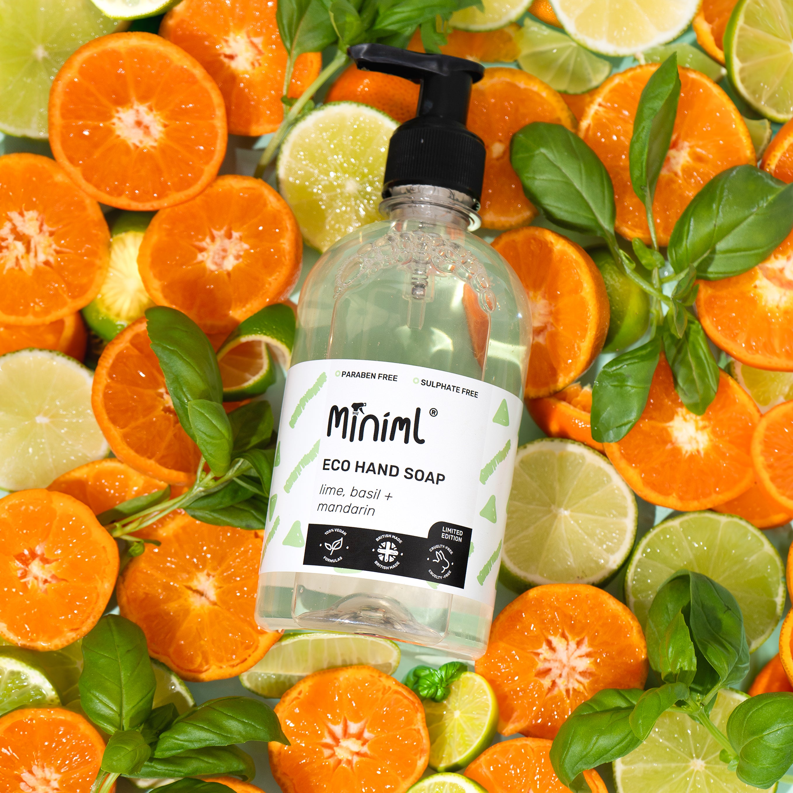 Hand Soap - Lime, Basil and Mandarin