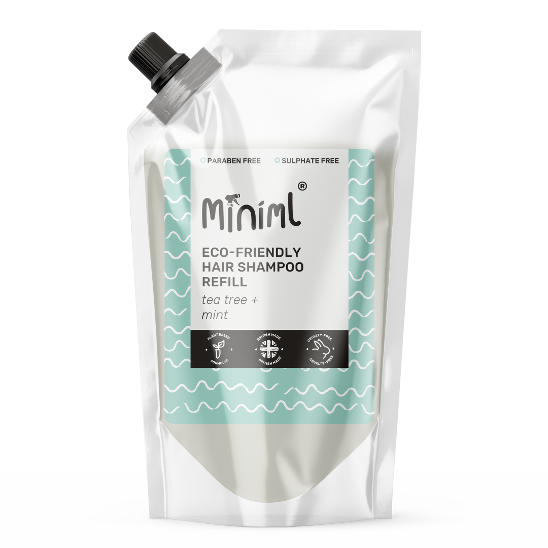 Cleansing Shampoo - Tea Tree + Mint - 1L Refill