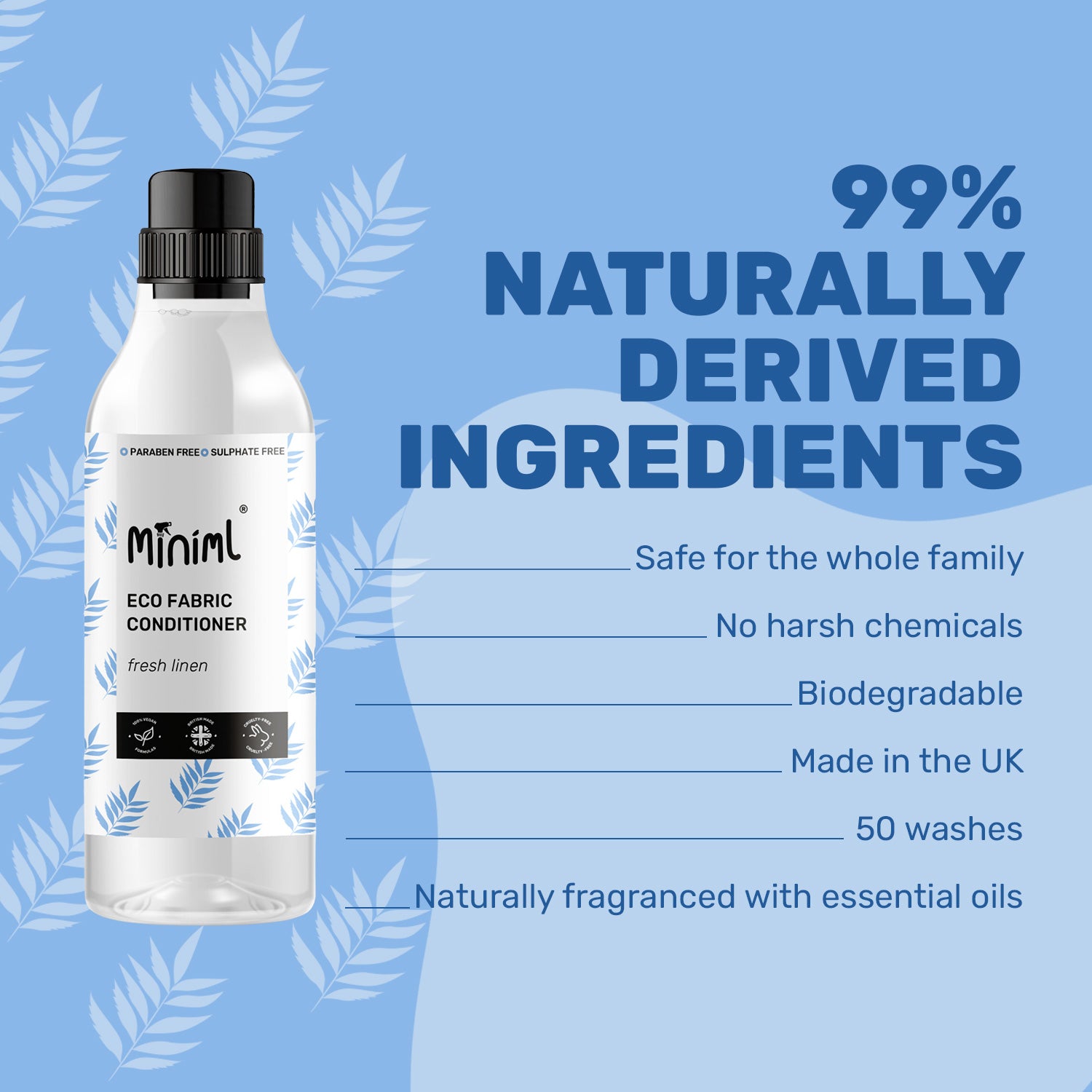 Fabric Conditioner - Fresh Linen - Starter Kit
