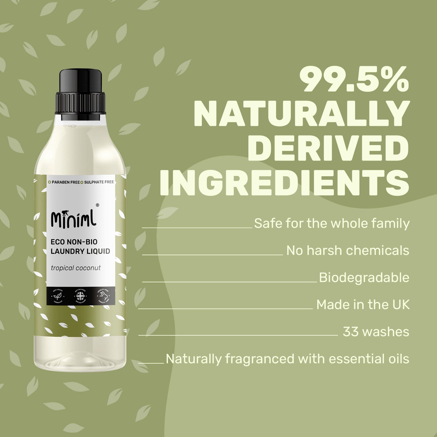 Laundry Liquid - Tropical Coconut