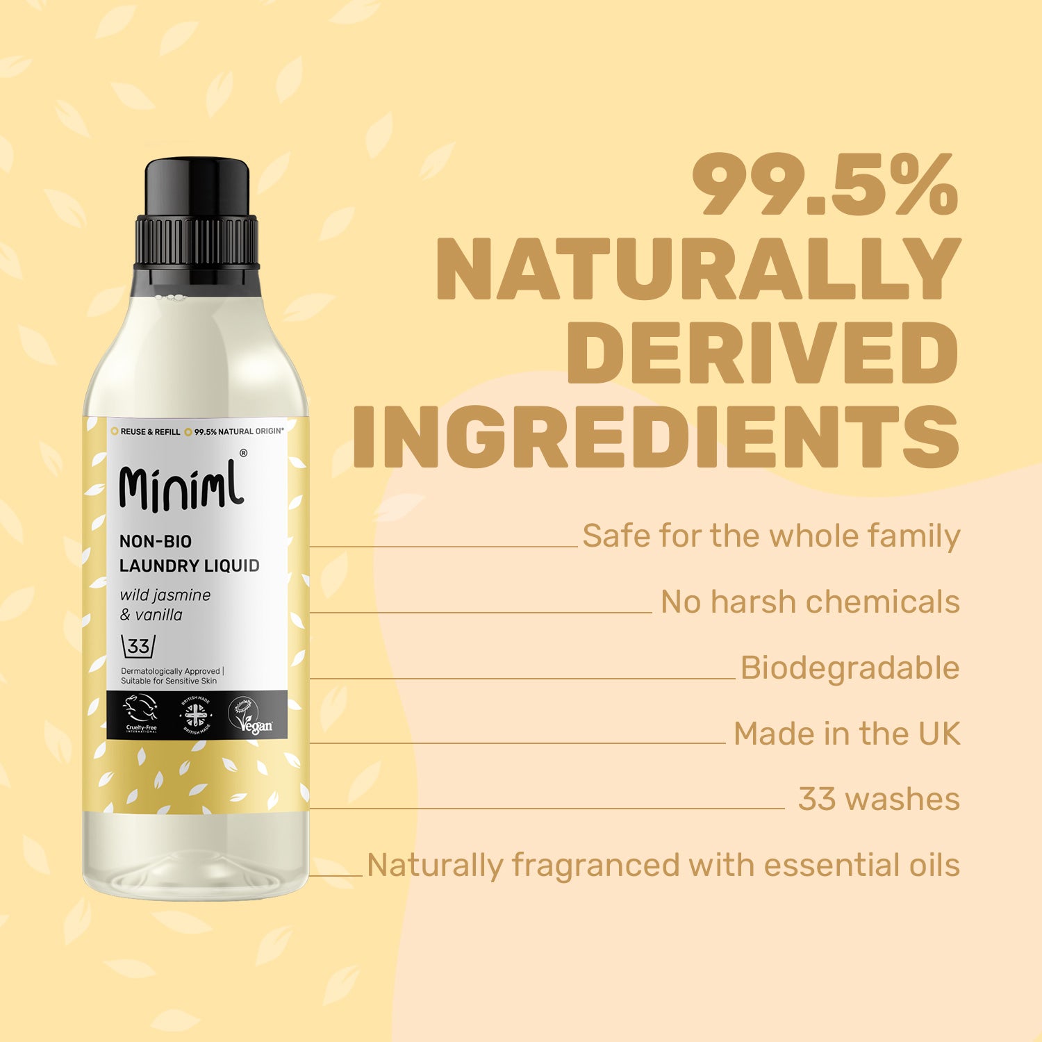 Laundry Liquid - Wild Jasmine + Vanilla