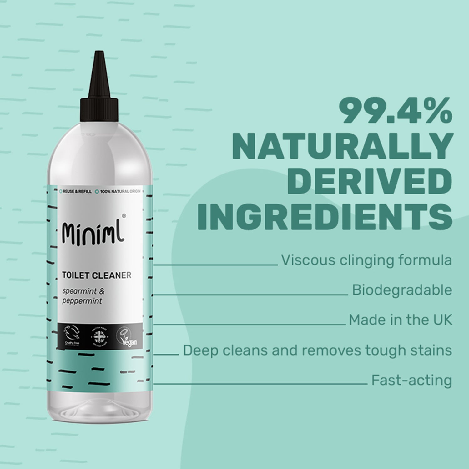 Toilet Cleaner - Spearmint + Peppermint