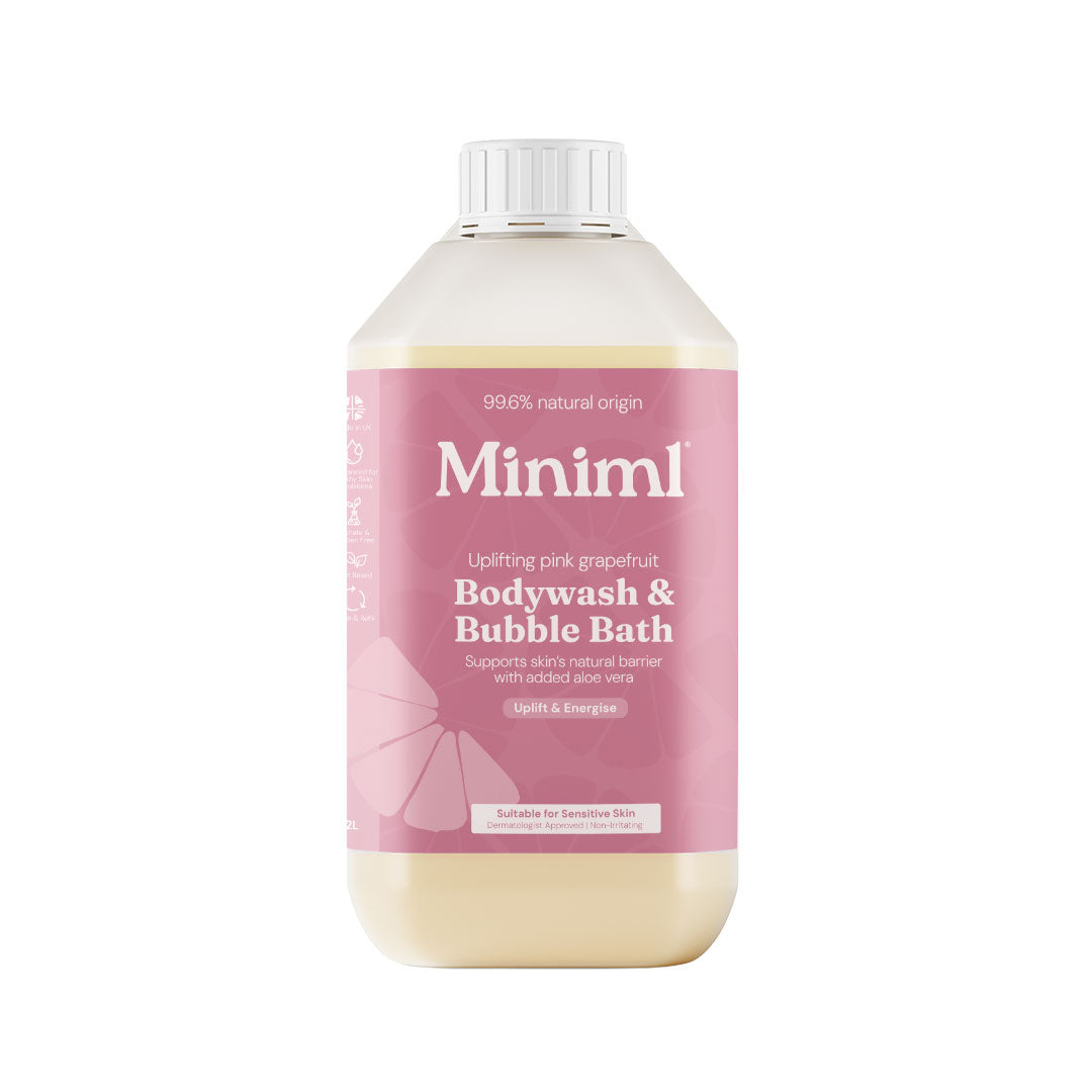 Bodywash + Bubblebath - Uplifting Pink Grapefruit - 2L Refill