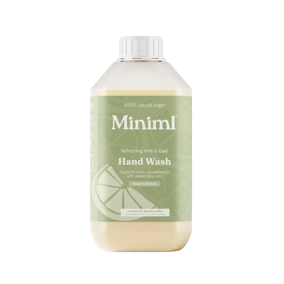 Hand Soap - Refreshing Lime & Basil - 2L Refill