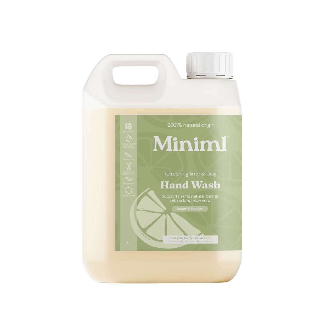 Hand Soap - Refreshing Lime & Basil - 2L Refill