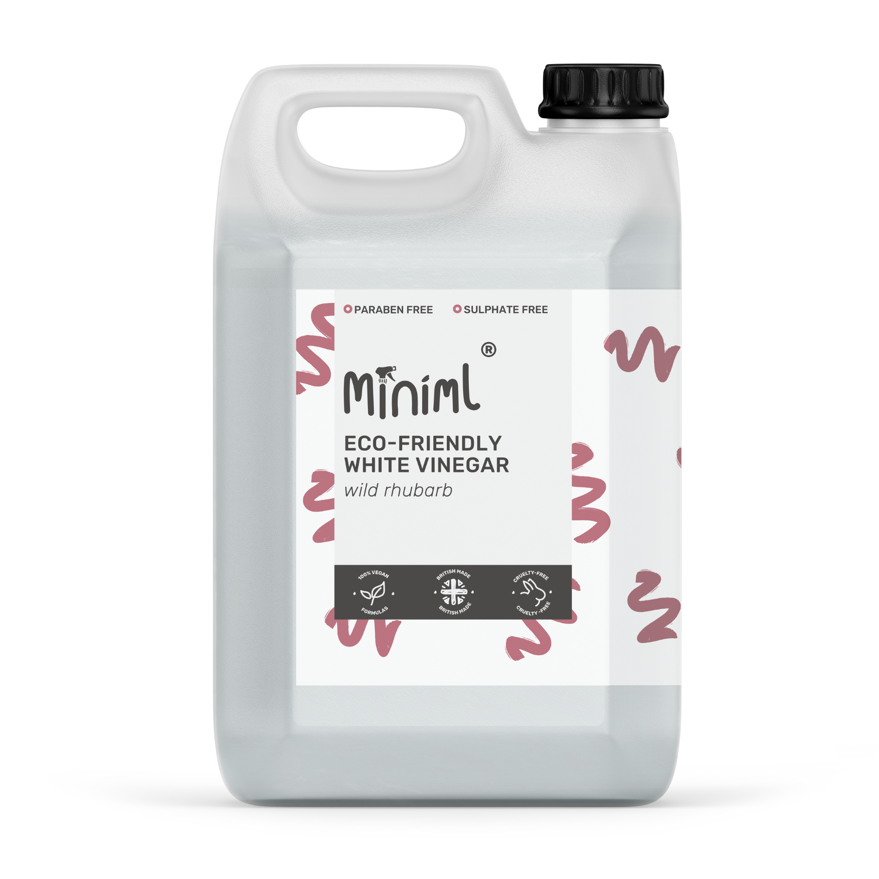 White Vinegar - Wild Rhubarb - Bulk Refill