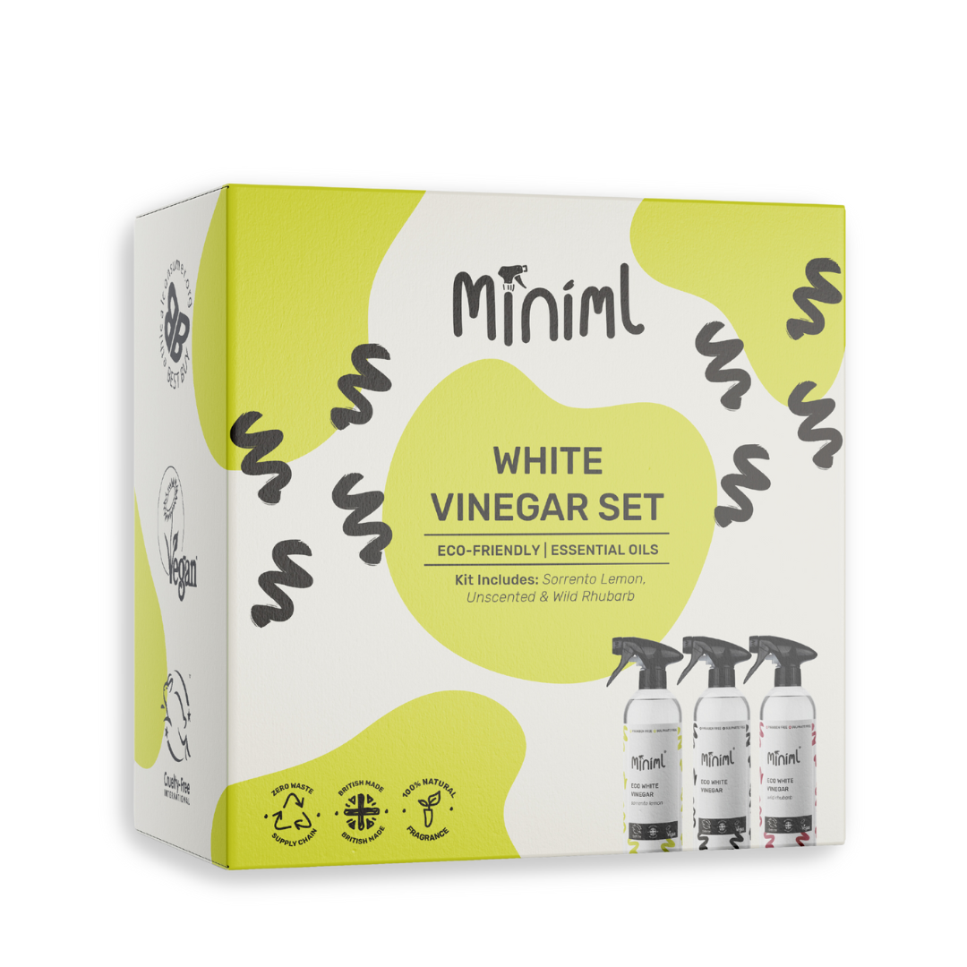 White Vinegar Set Miniml