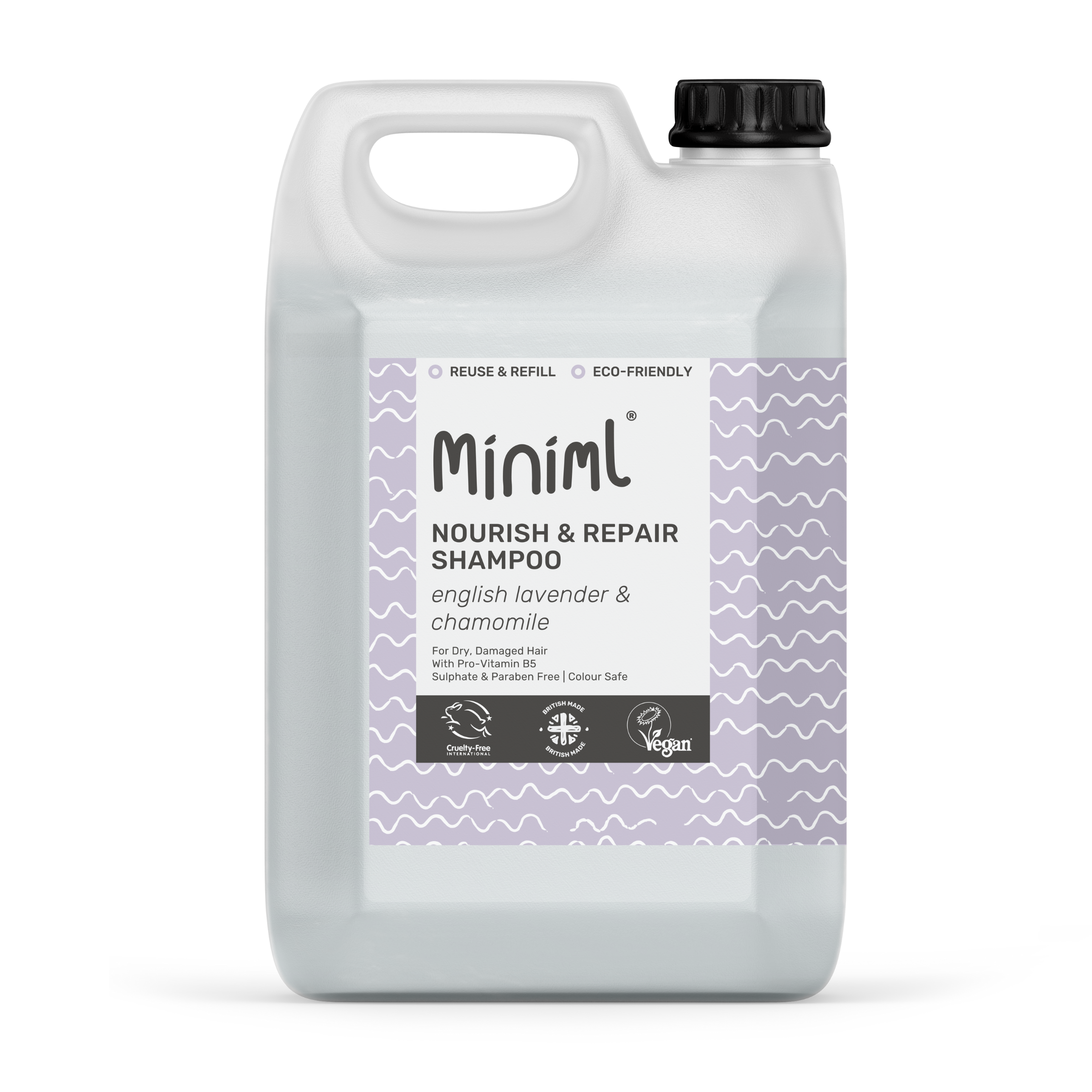 Nourish + Repair Shampoo - English Lavender + Chamomile - Bulk Refill