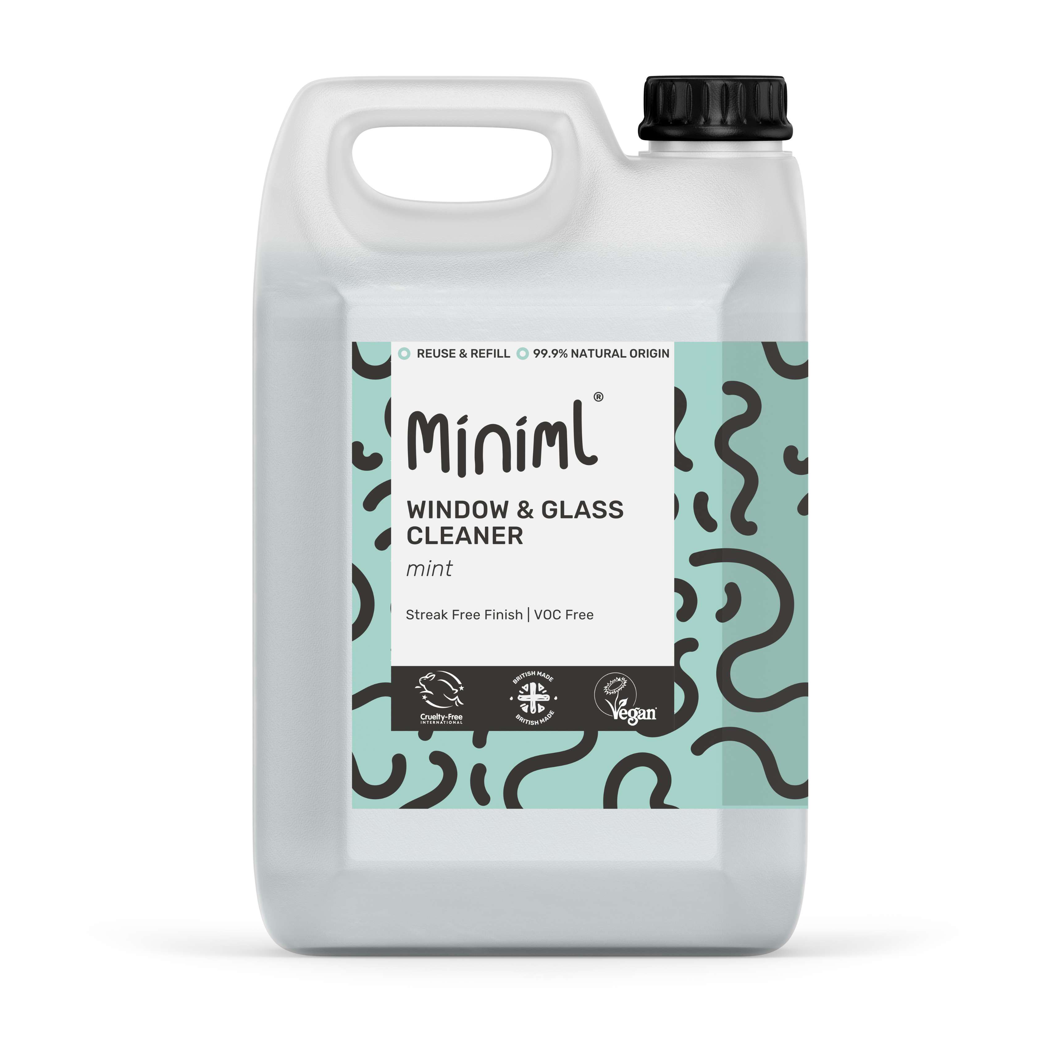 Window + Glass Cleaner - Mint Bulk Refill