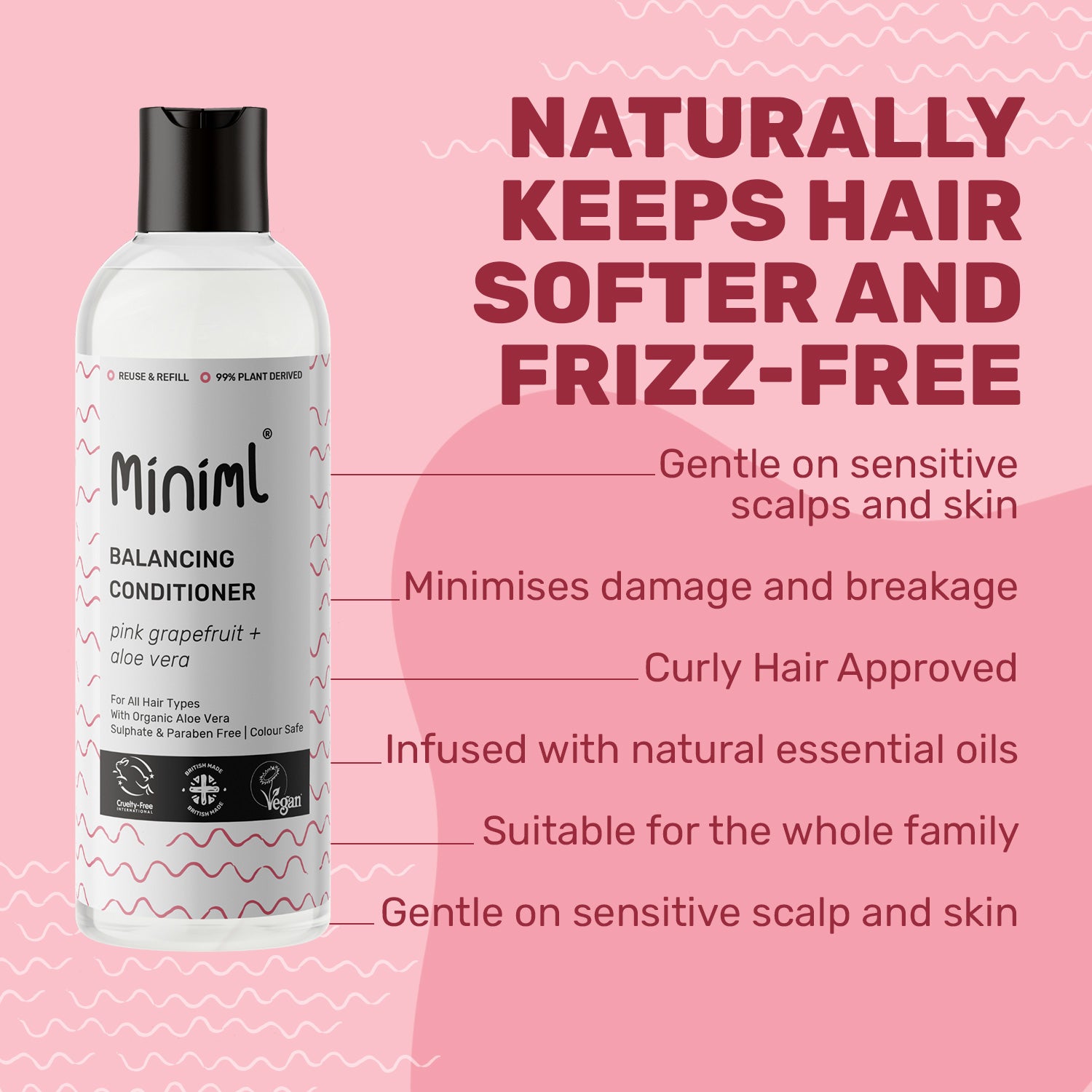 Balancing Conditioner - Pink Grapefruit + Aloe Vera