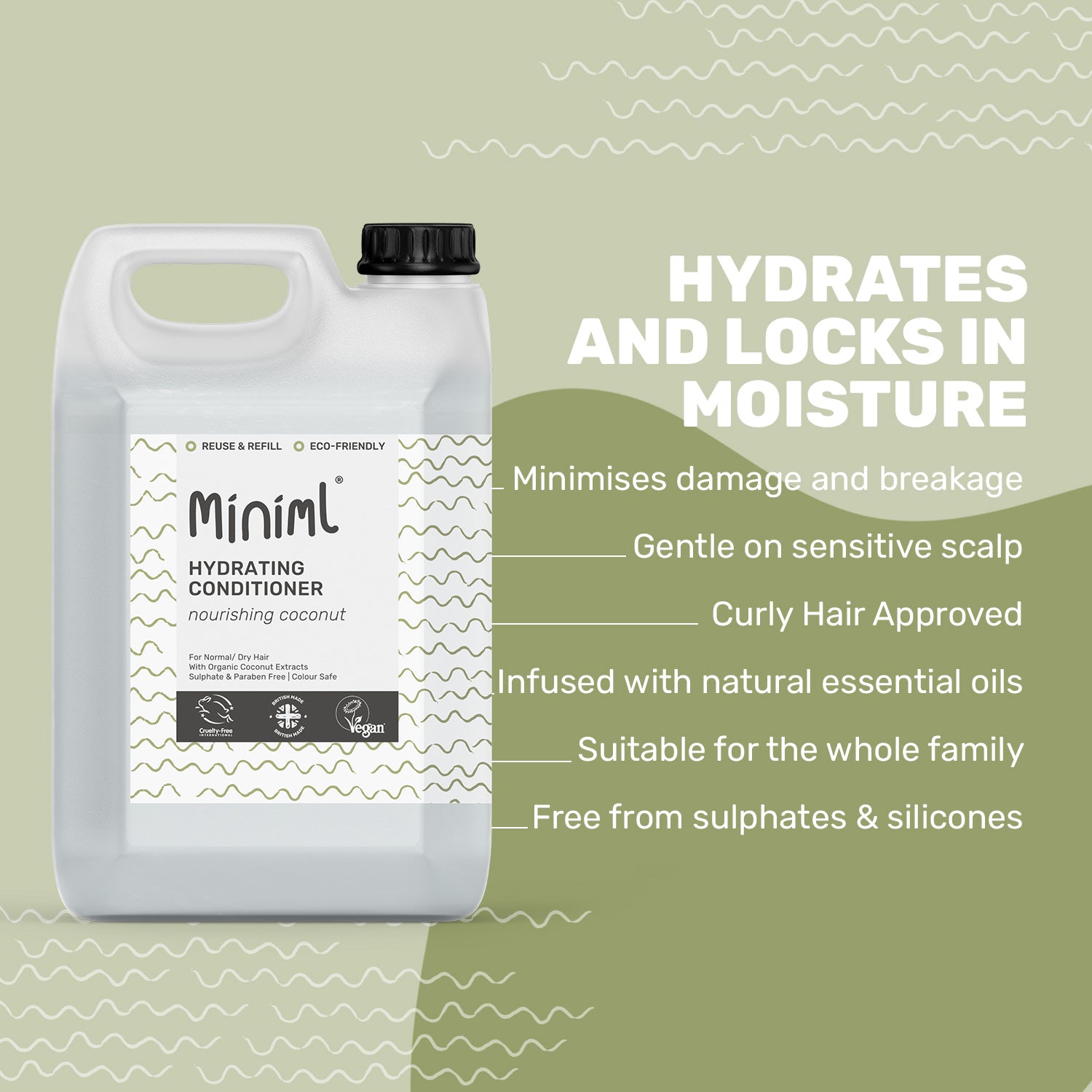 Hydrating Conditioner - Nourishing Coconut - Bulk Refill