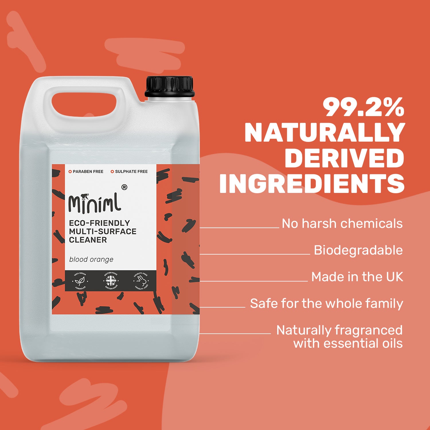 Multi-Surface Cleaner - Blood Orange - Bulk Refill