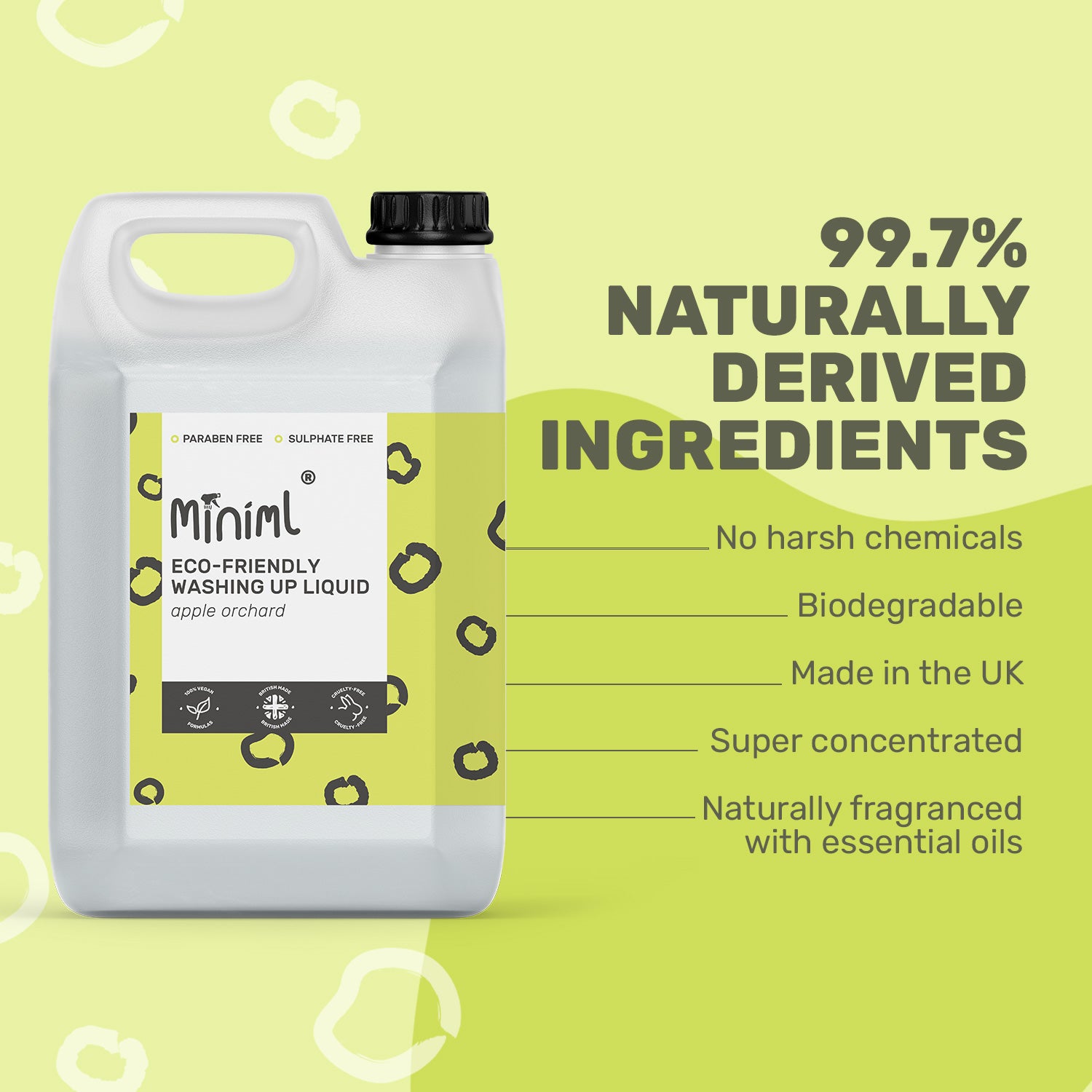 Washing Up Liquid - Apple Orchard - Bulk Refill (500 Washes)
