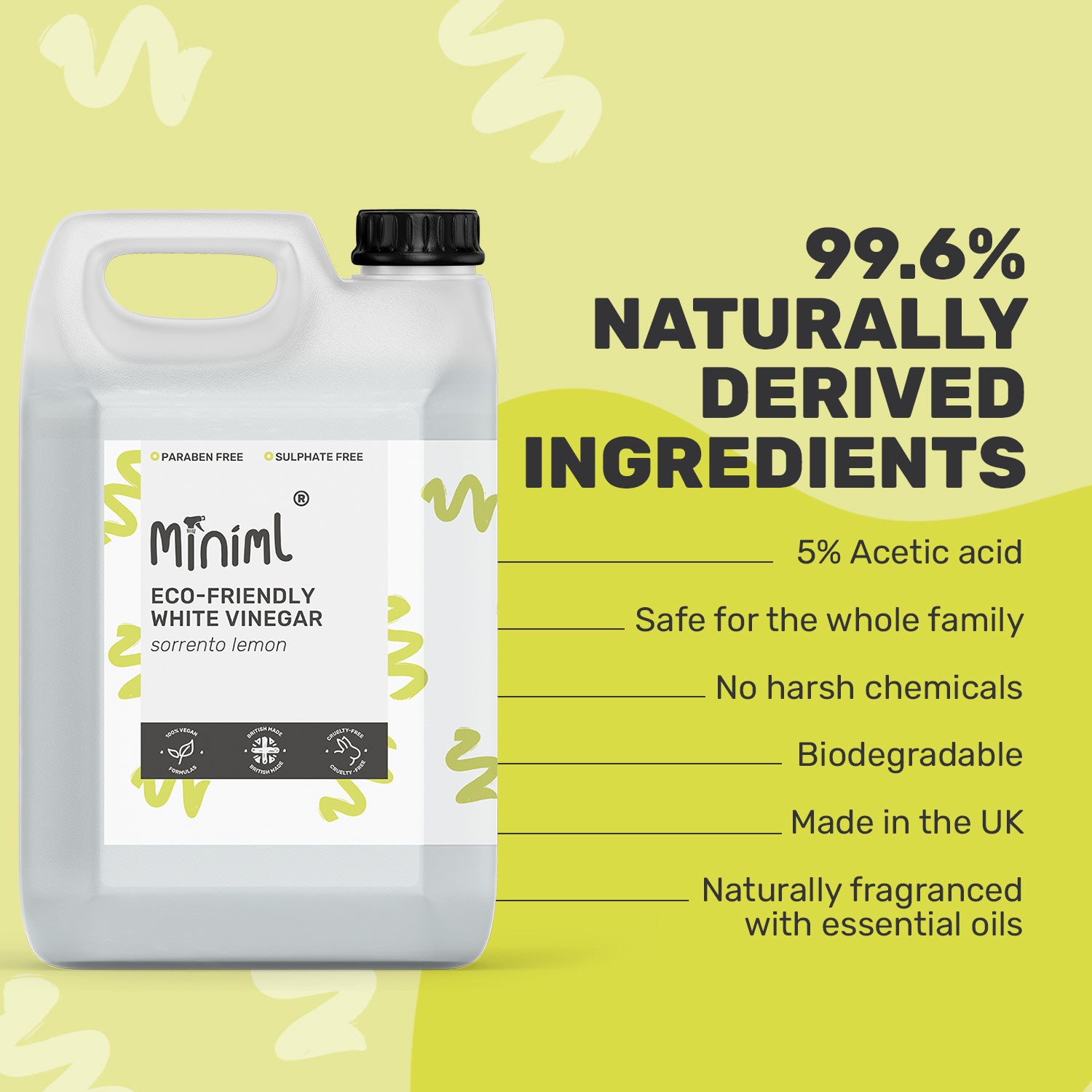 White Vinegar - Sorrento Lemon - Bulk Refill