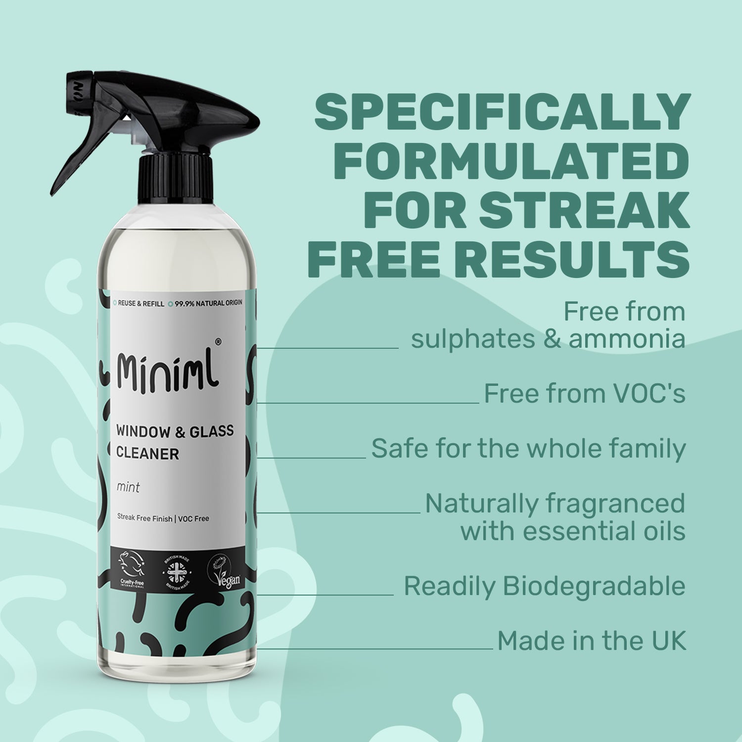 Window + Glass Cleaner - Mint