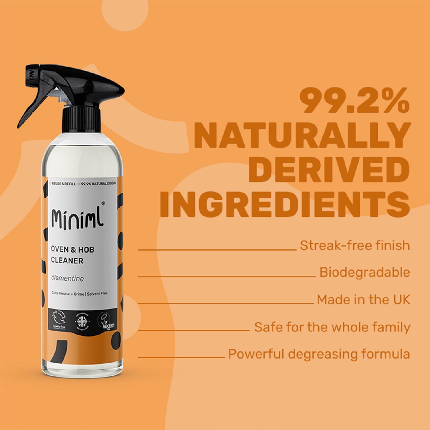 Oven + Hob Cleaner - Clementine