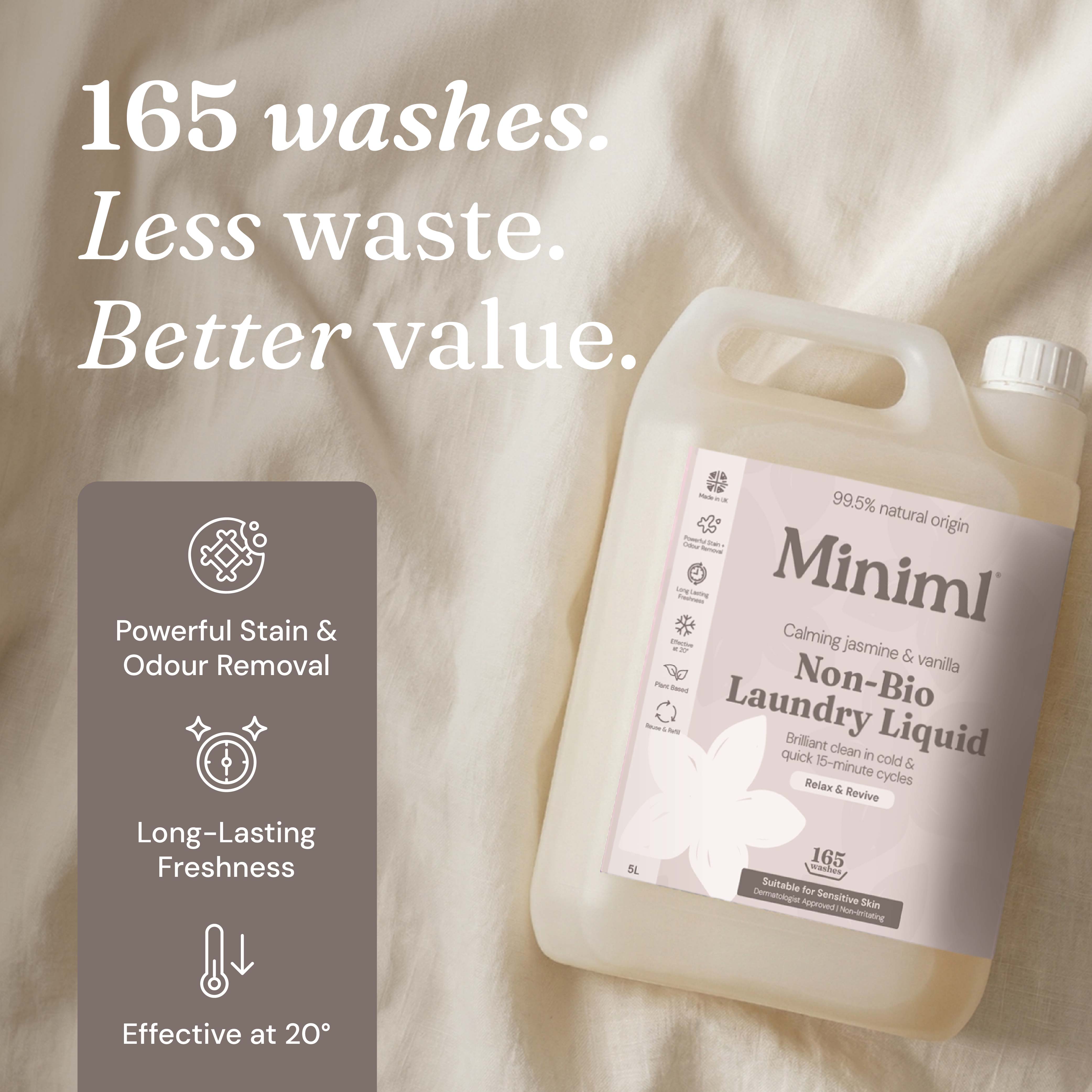 Laundry Starter Pack - Calming Jasmine + Vanilla