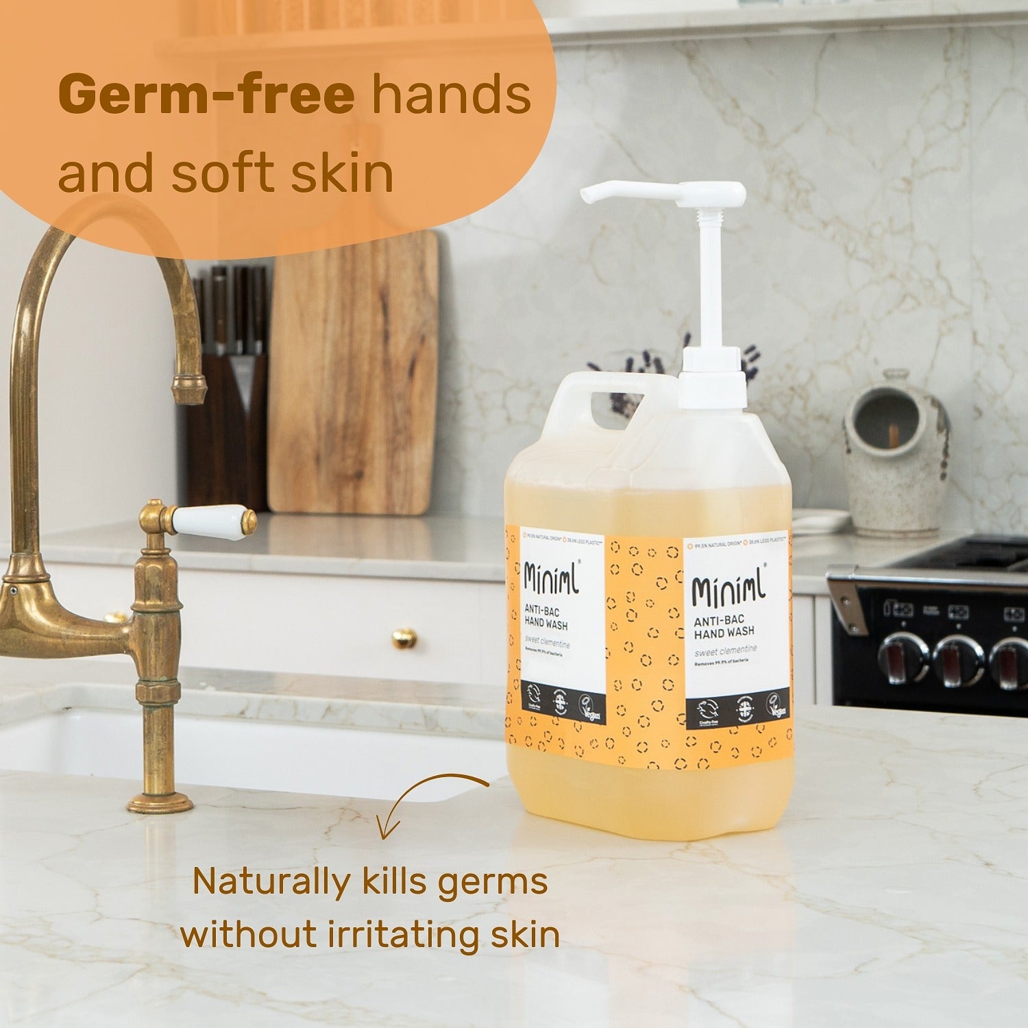 Anti-Bac Hand Soap - Sweet Clementine - Bulk Refill