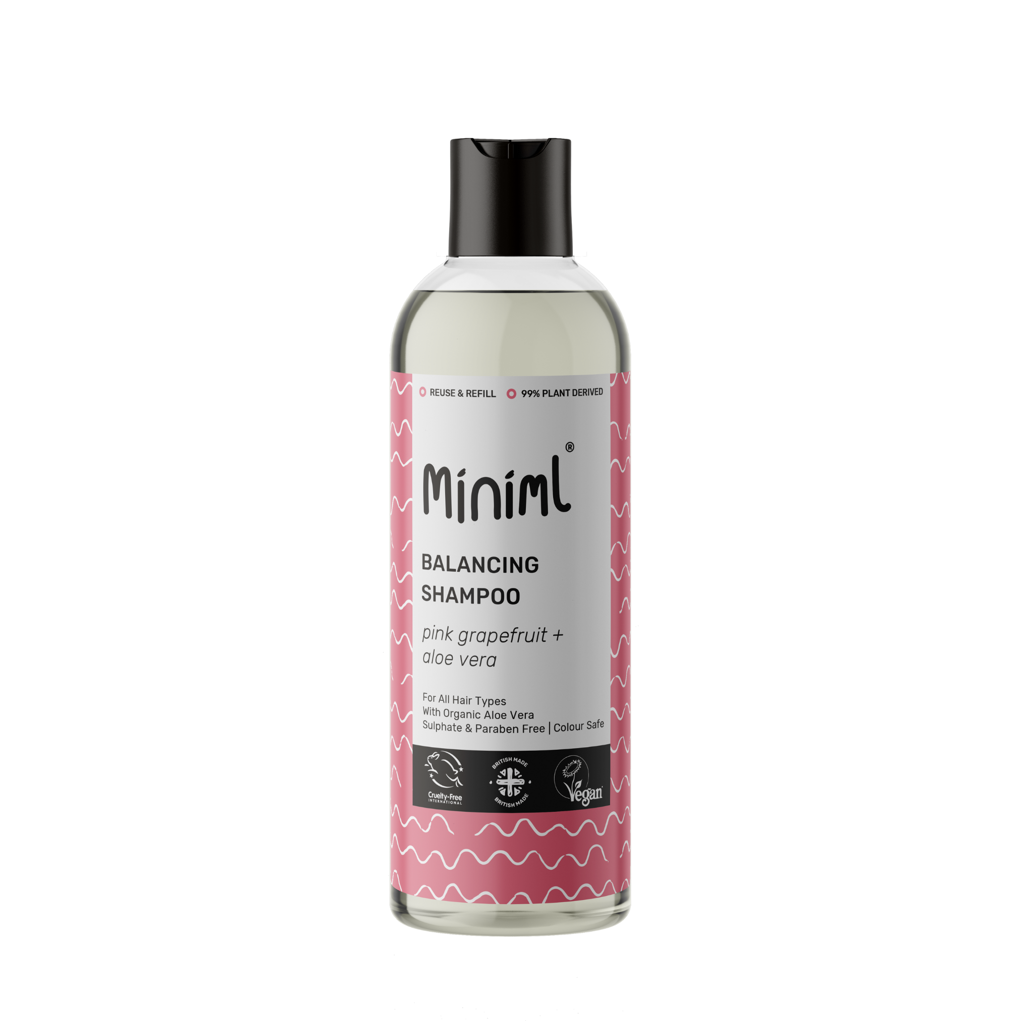 Balancing Shampoo - Pink Grapefruit + Aloe Vera