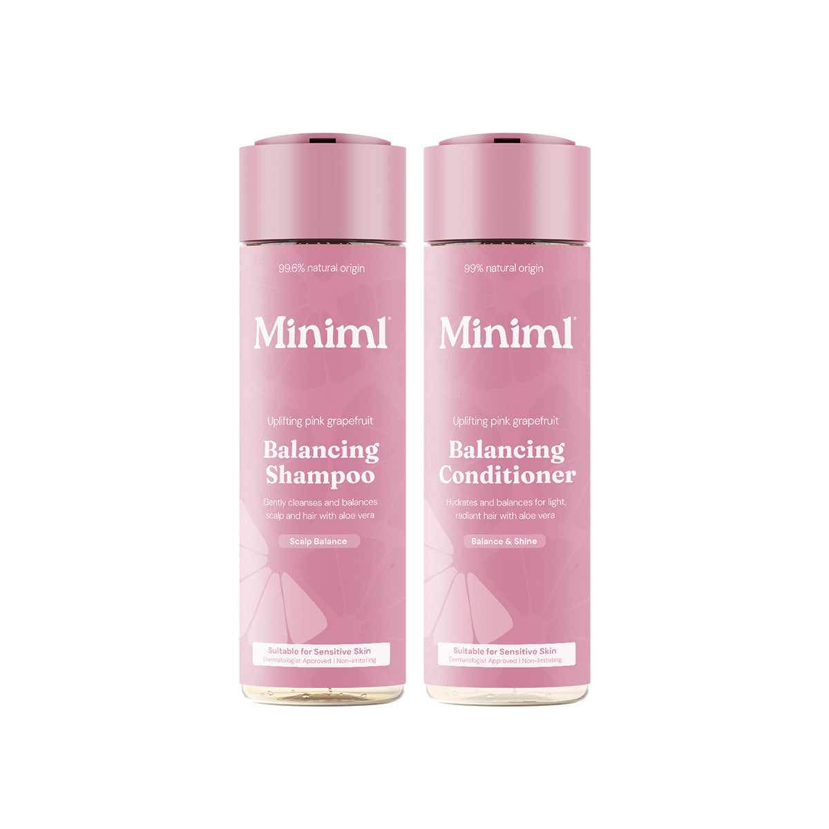 Balancing Shampoo + Conditioner - Uplifting Pink Grapefruit