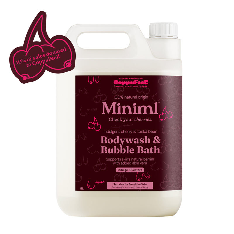 Check Your Cherries Bodywash + Bubblebath - CoppaFeel! - 5L Refill