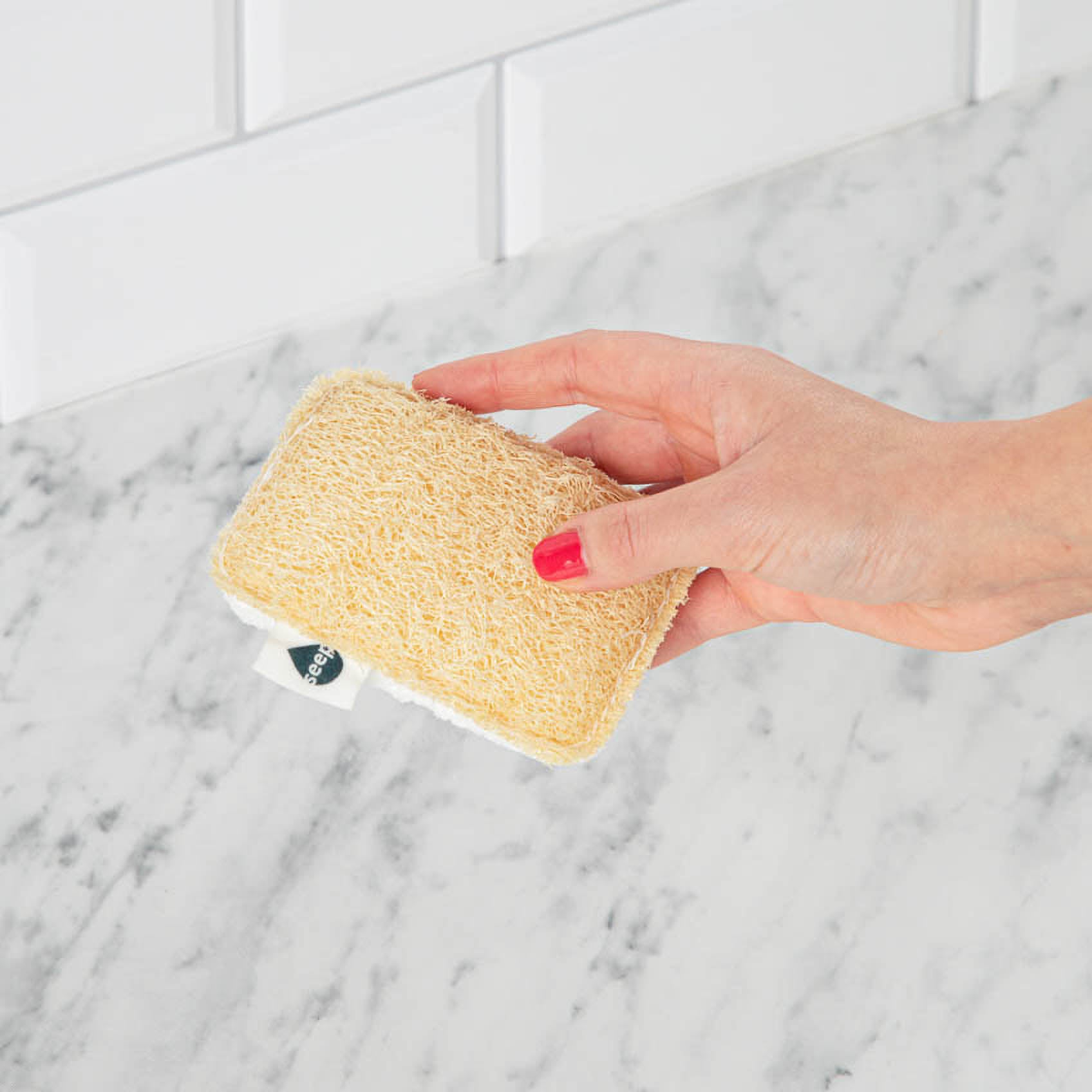 Seep Eco Sponge Scourers - Pack of 4