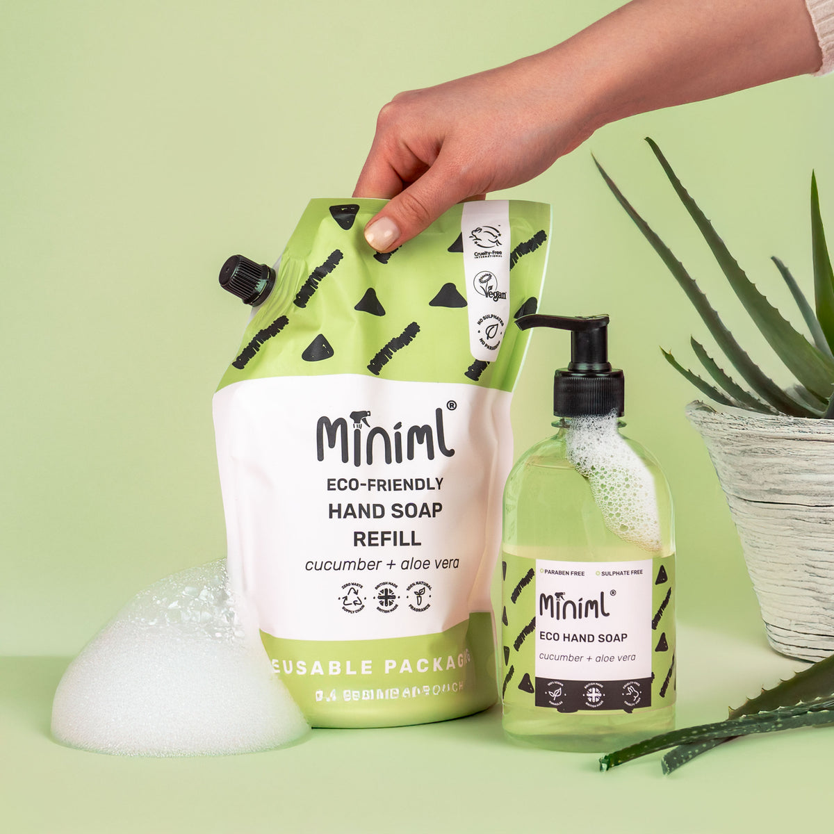 Hand Soap - Calming Cucumber - 1L Refill