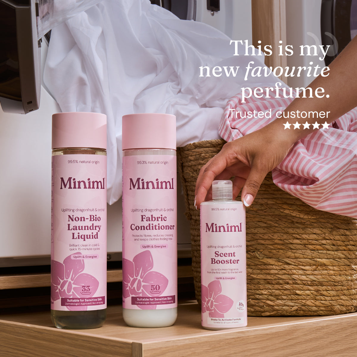 Laundry Scent Booster - Uplifting Pink Dragonfruit & Orchid