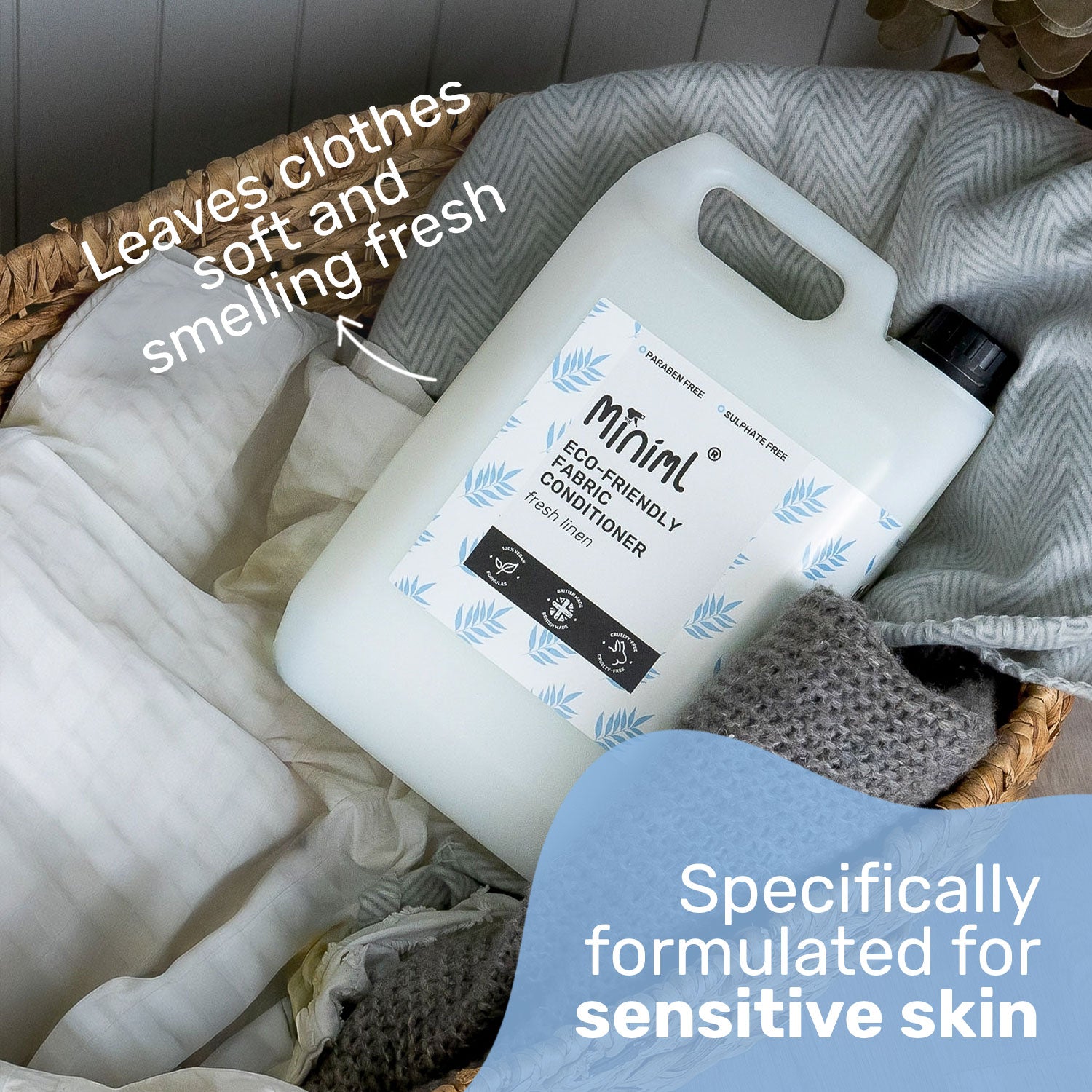 Fabric Conditioner - Fresh Linen - Bulk Refill (250 Washes)
