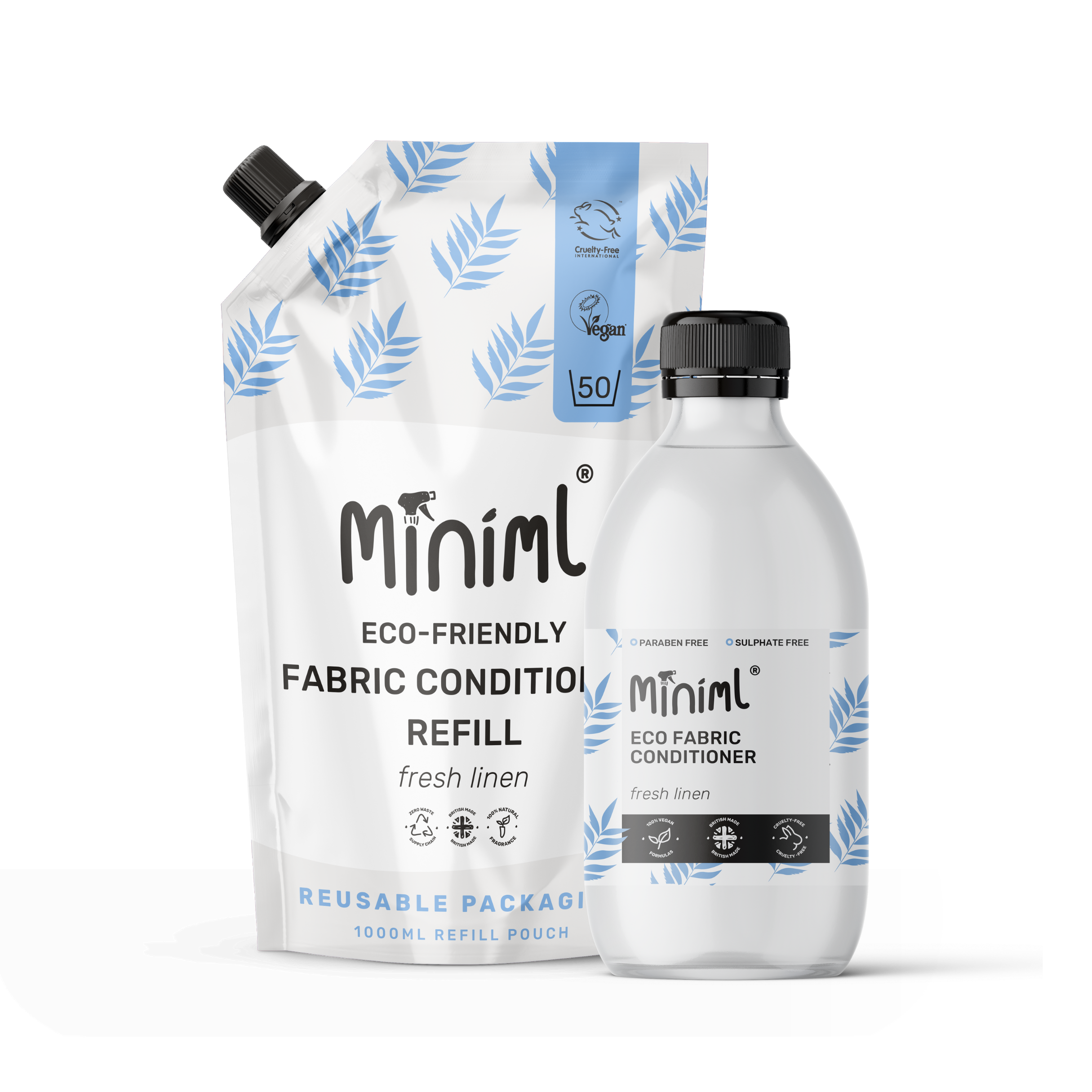Fabric Conditioner - Fresh Linen - Starter Kit