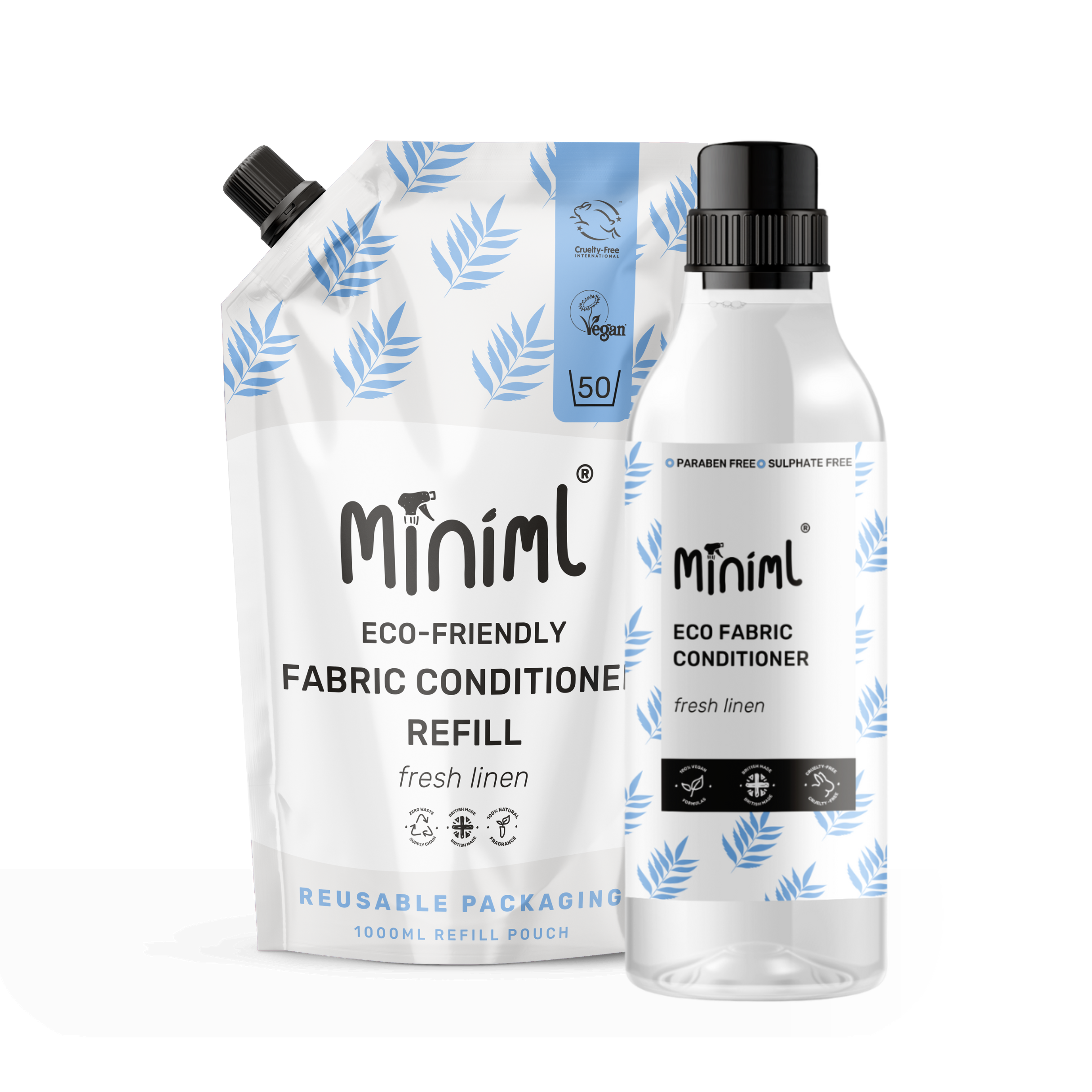 Fabric Conditioner - Fresh Linen - Starter Kit
