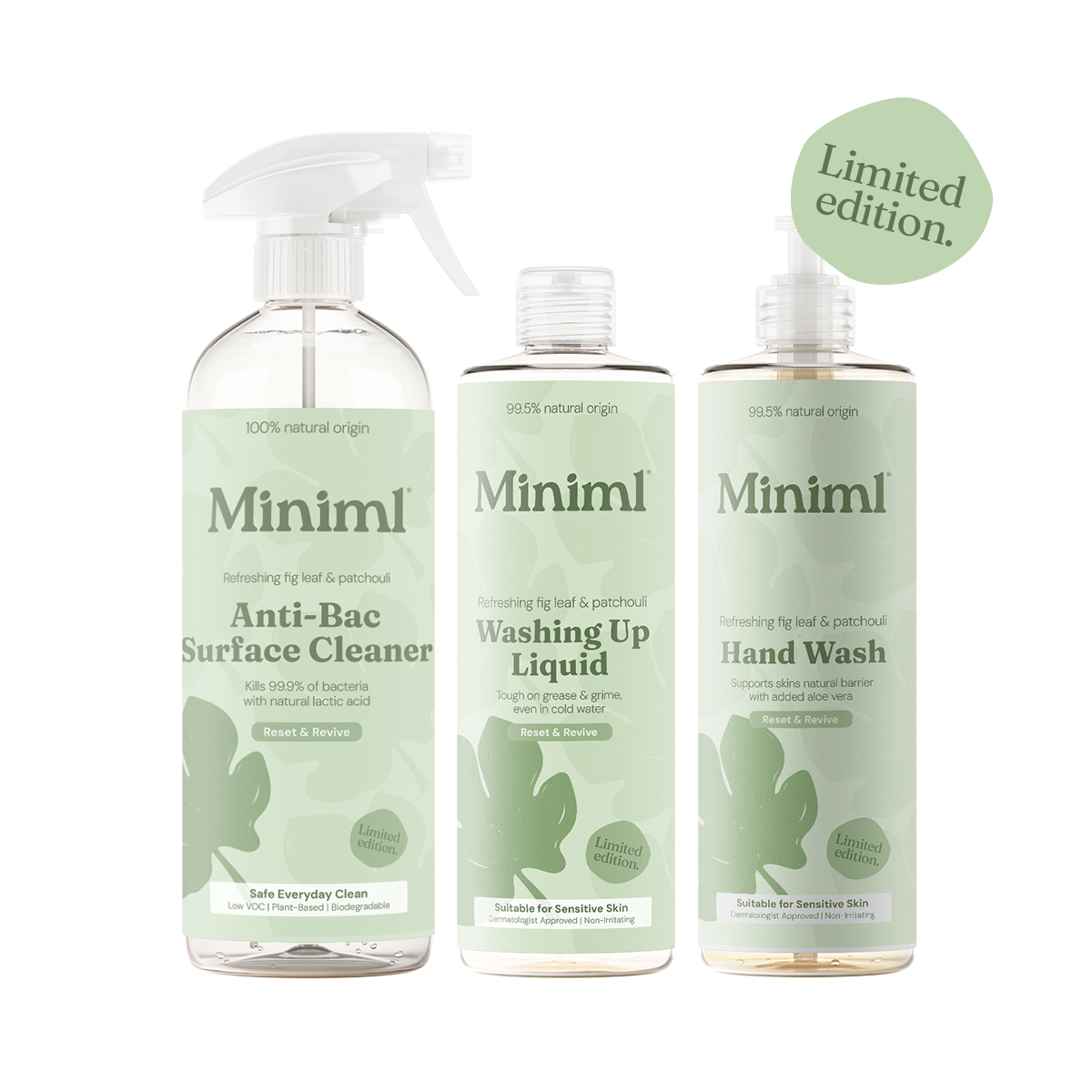 Limited Edition Fig Leaf & Patchouli Bundle