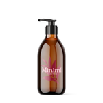 Reusable Amber Glass Bottle + Pump - 500ML