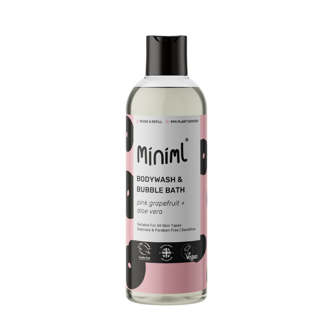 Bodywash + Bubblebath - Pink Grapefruit + Aloe Vera