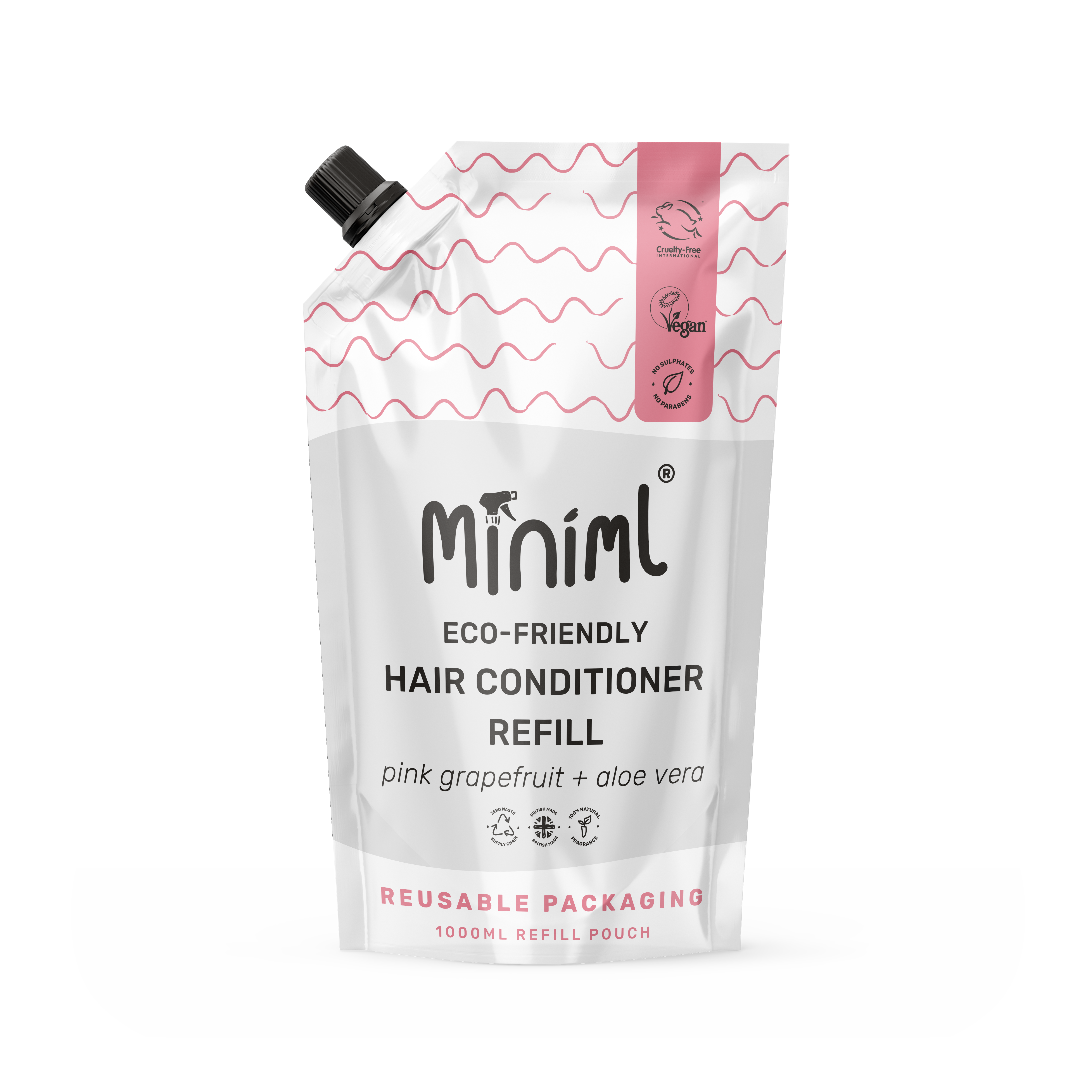 Balancing Conditioner - Pink Grapefruit + Aloe Vera - 1L Refill