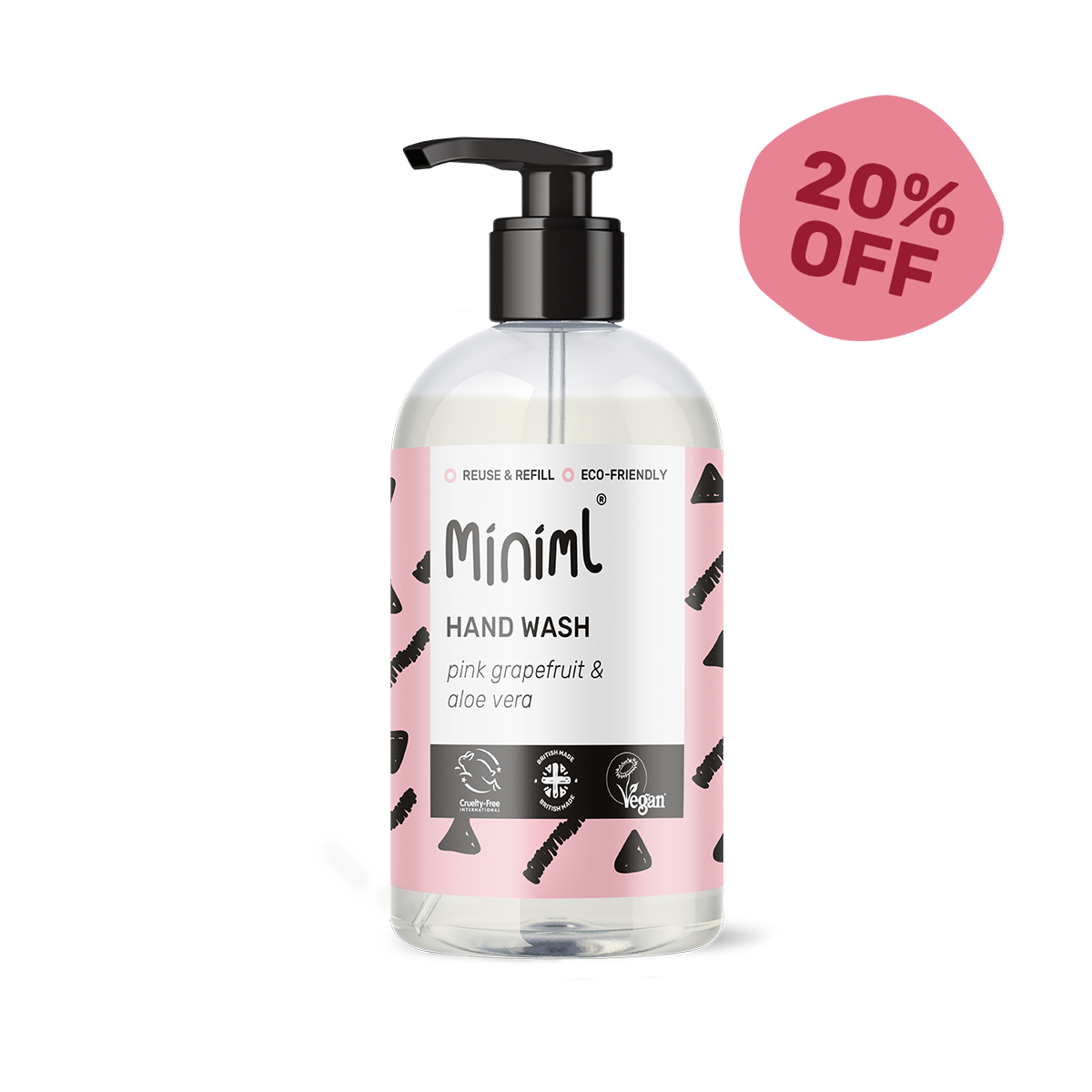 Hand Soap - Pink Grapefruit & Aloe Vera