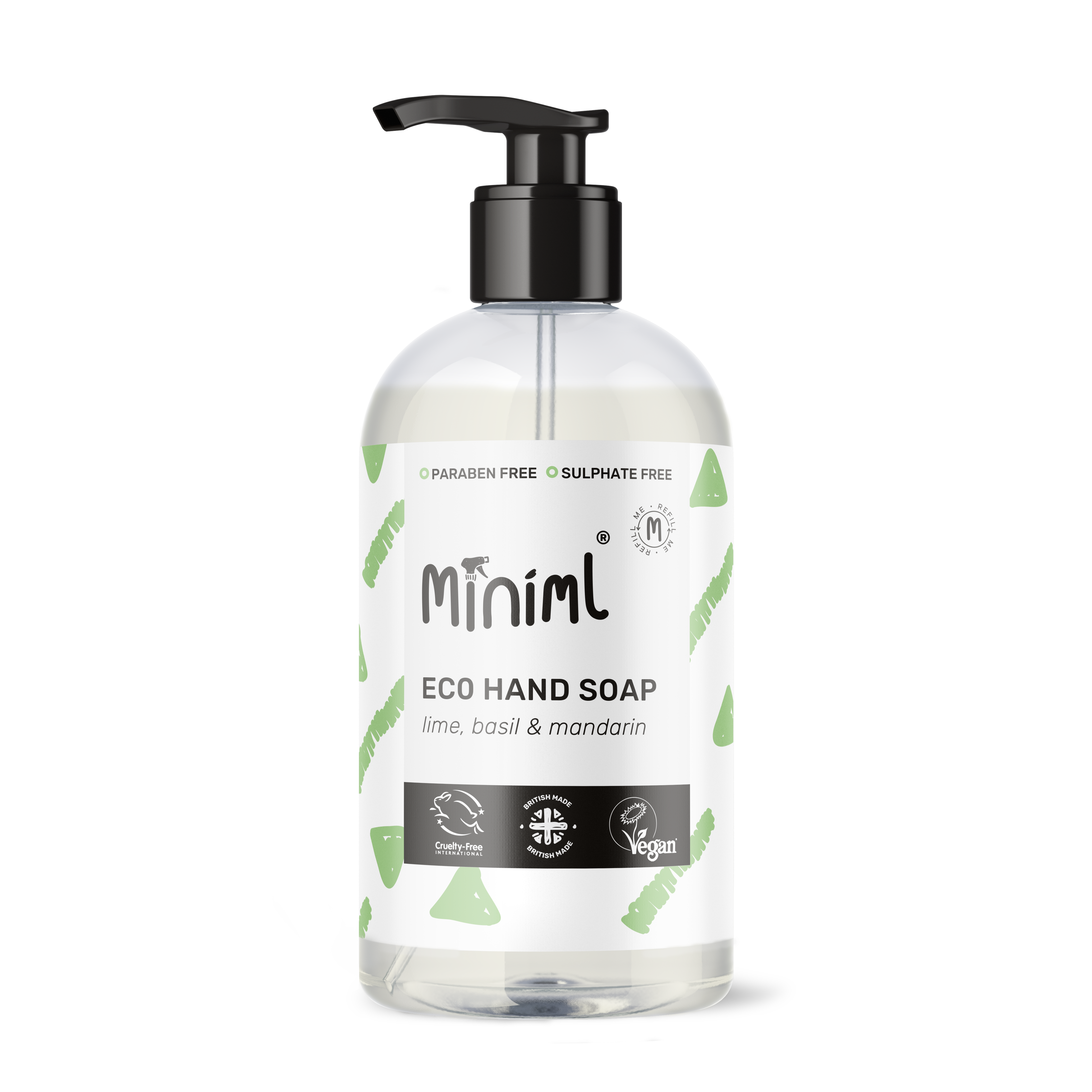 Hand Soap - Lime, Basil + Mandarin