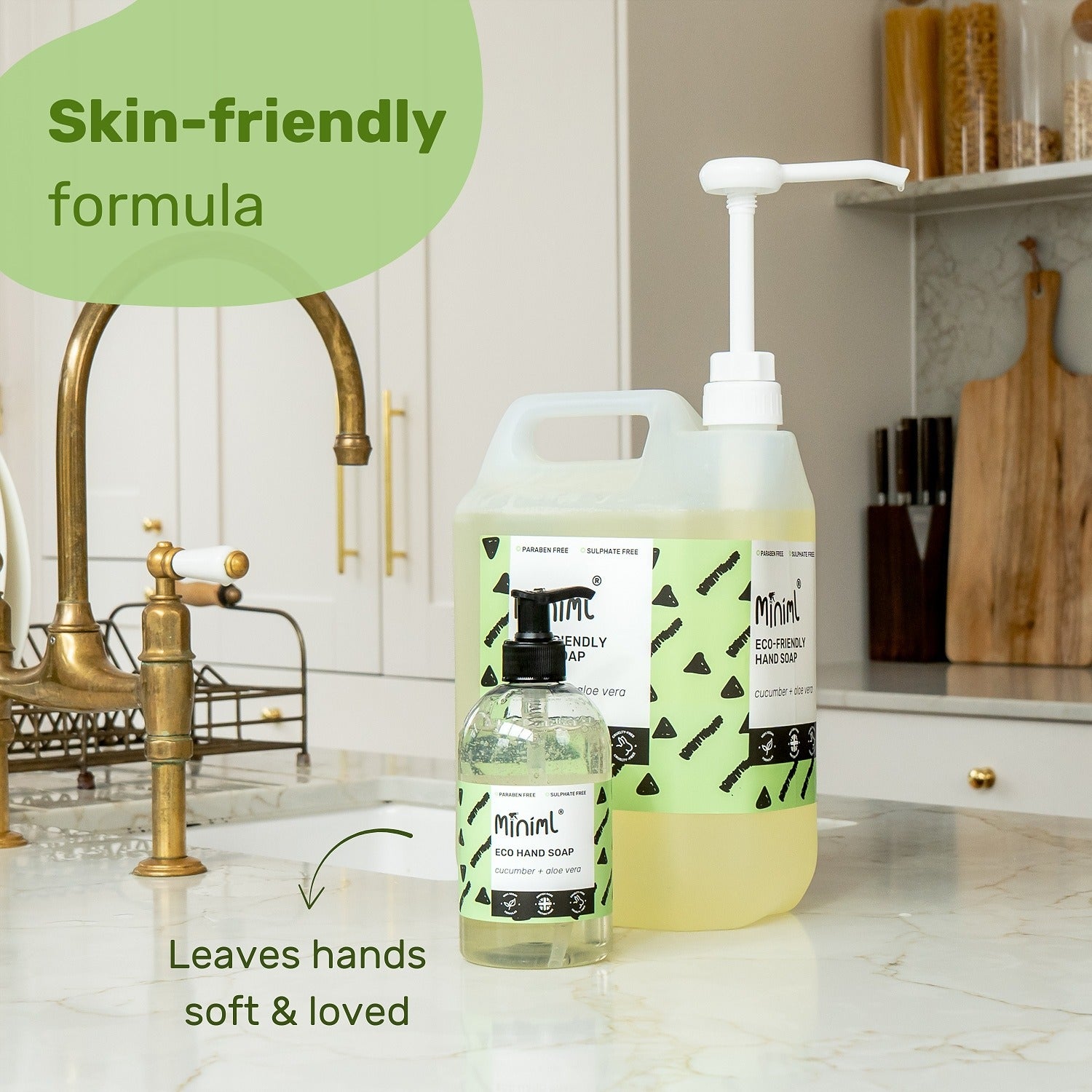 Hand Soap - Cucumber + Aloe Vera - Bulk Refill