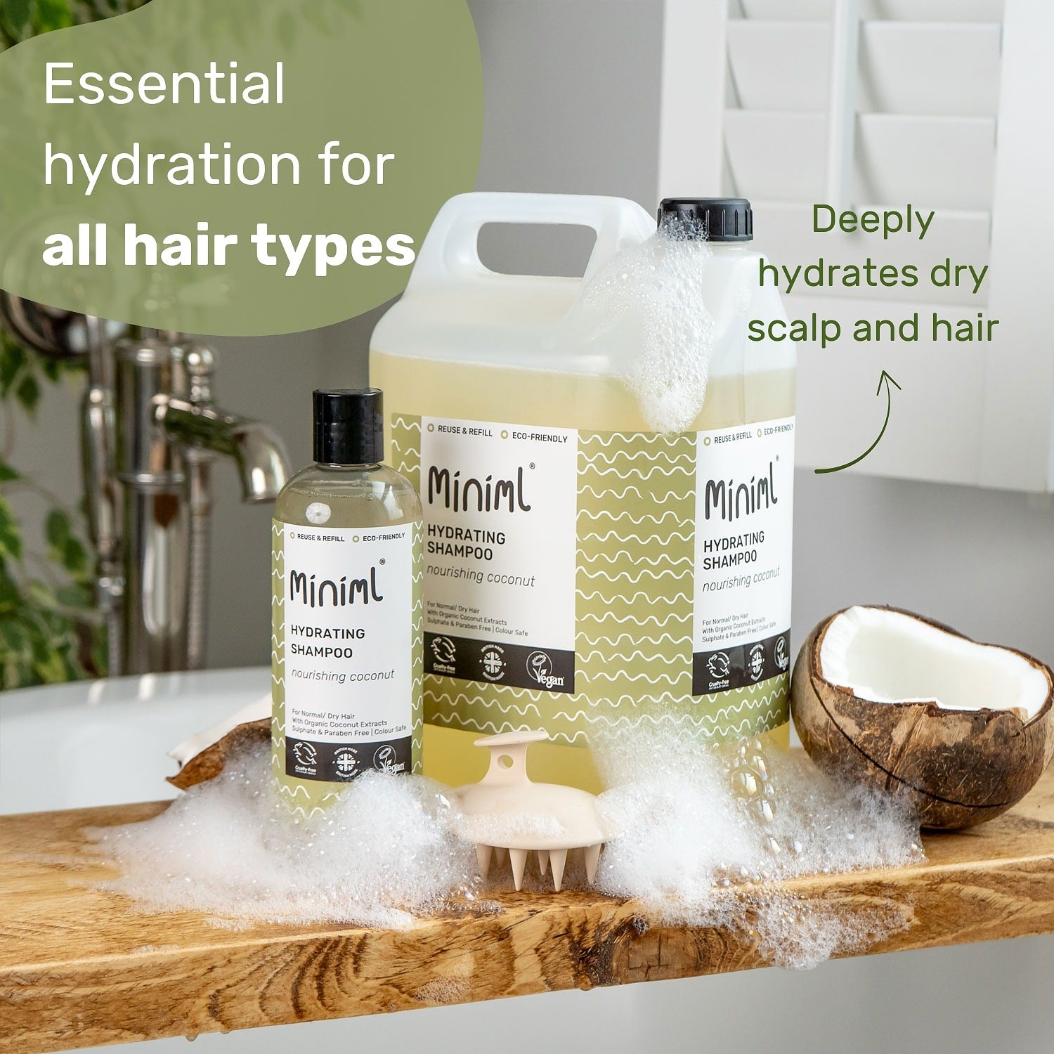 Hydrating Shampoo - Nourishing Coconut - Bulk Refill