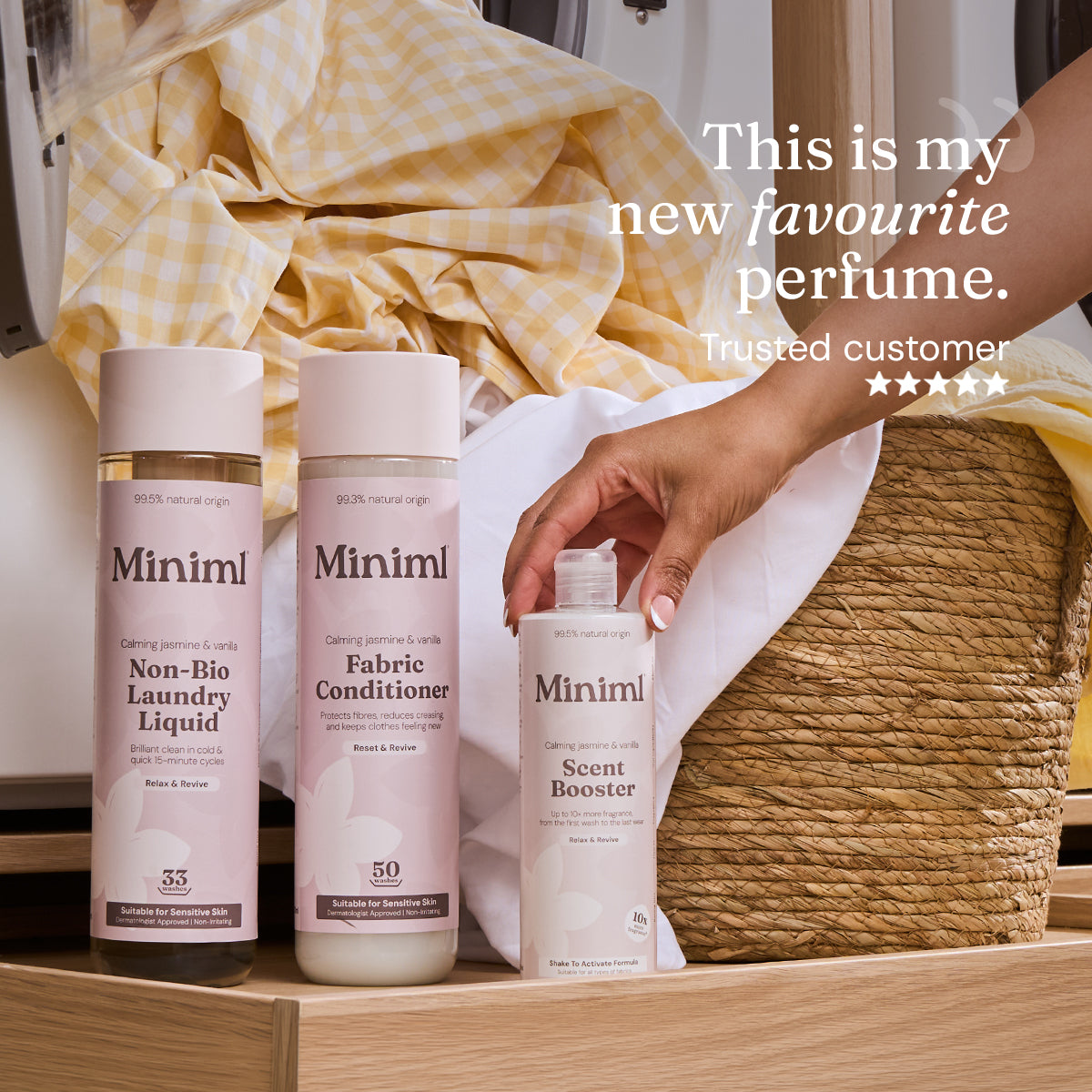 Laundry Scent Booster - Calming Jasmine + Vanilla