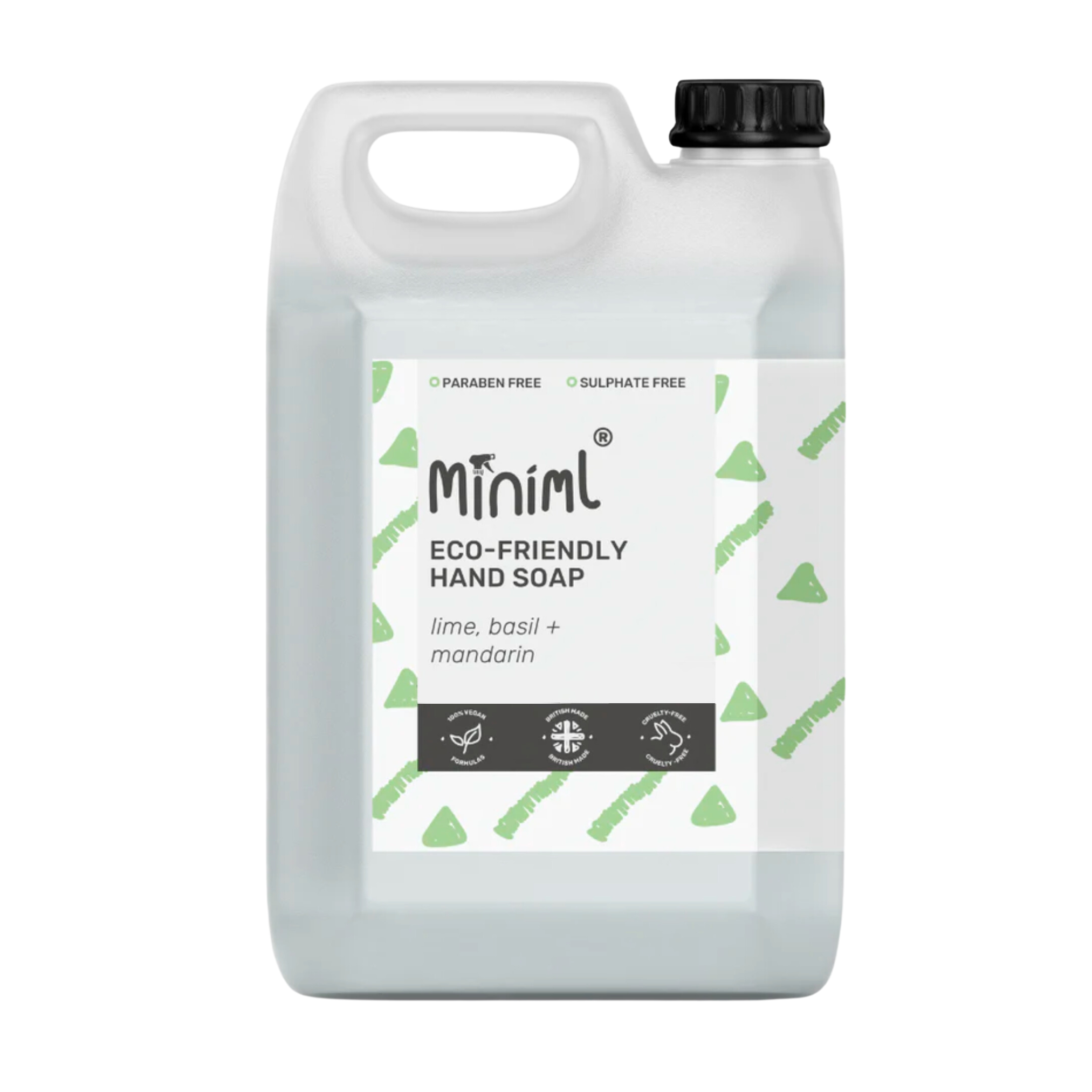 Hand Soap - Lime, Basil + Mandarin - Bulk Refill